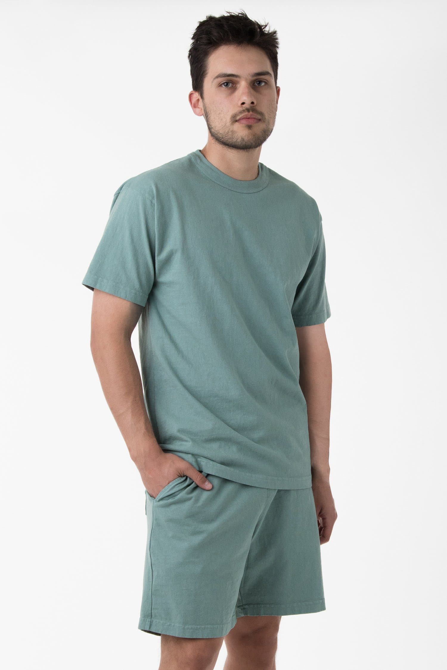 1241GD - Mid-Length Heavy Jersey Shorts - Image 2