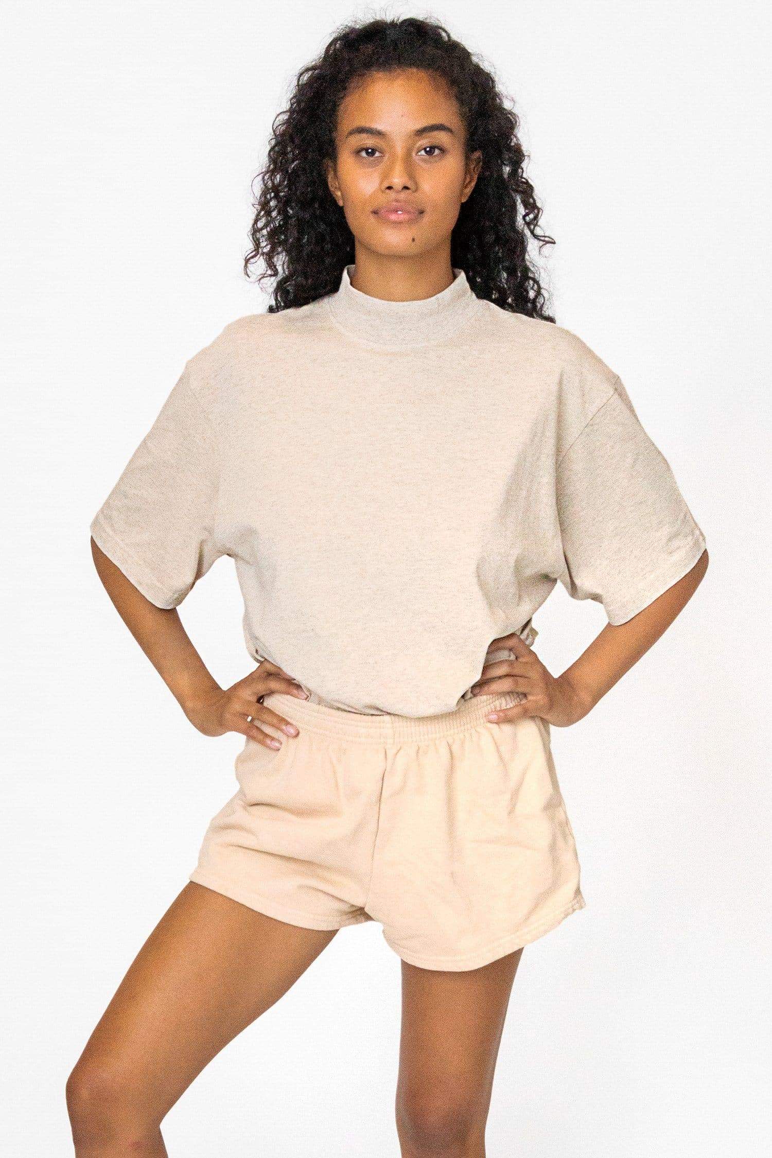 1825GD - Oversized Short Sleeve High Mockneck T-shirt - Image 27