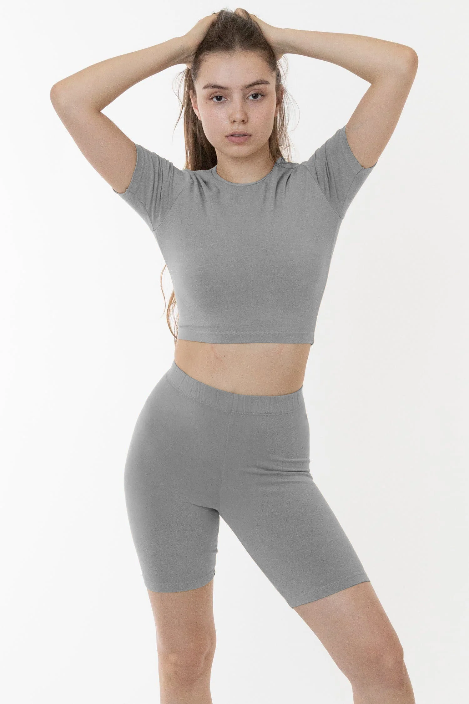 83078GD - Garment Dye Short Sleeve Crop Top - Image 26