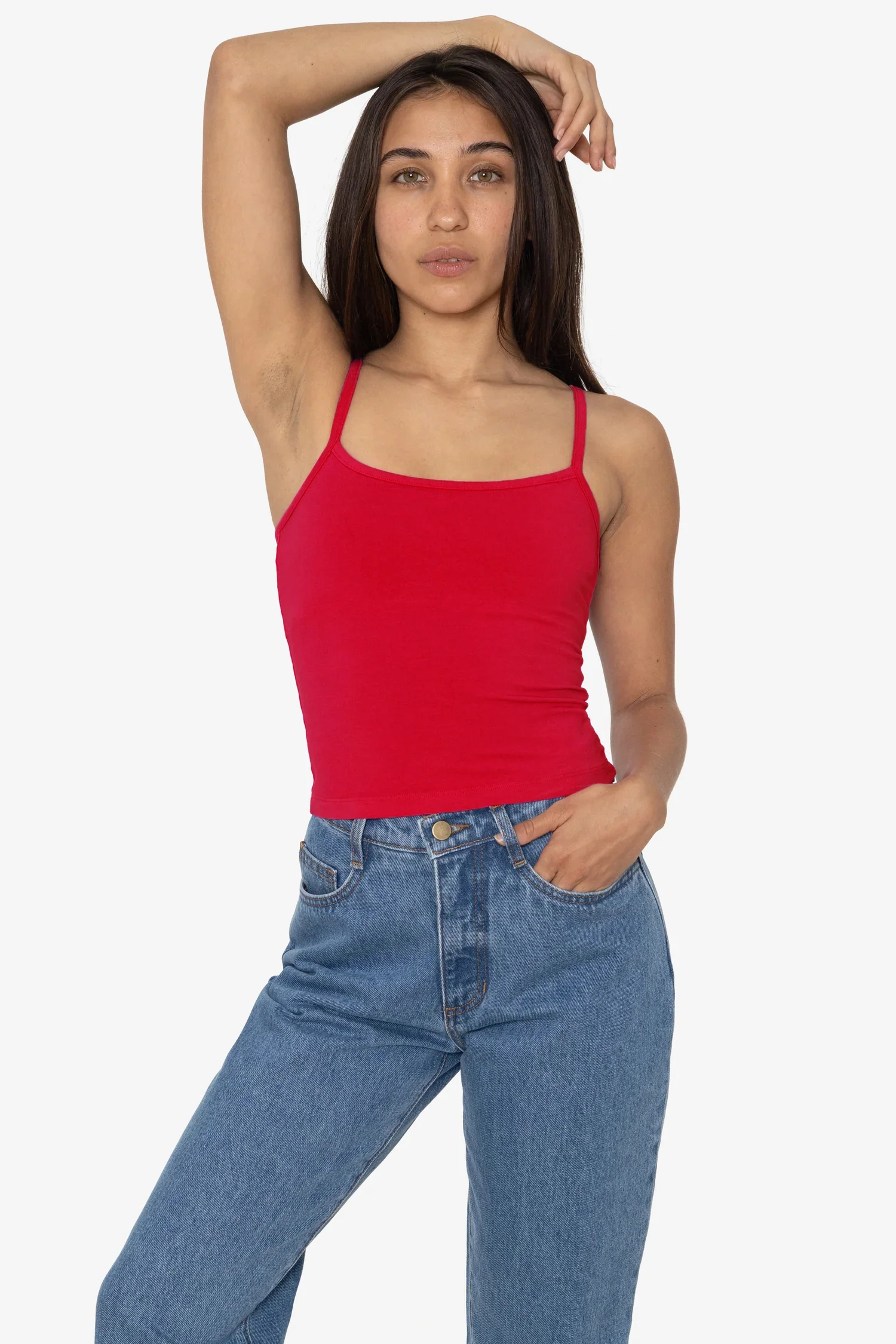 8320GD - Garment Dye Spaghetti Tank Camisole - Image 19