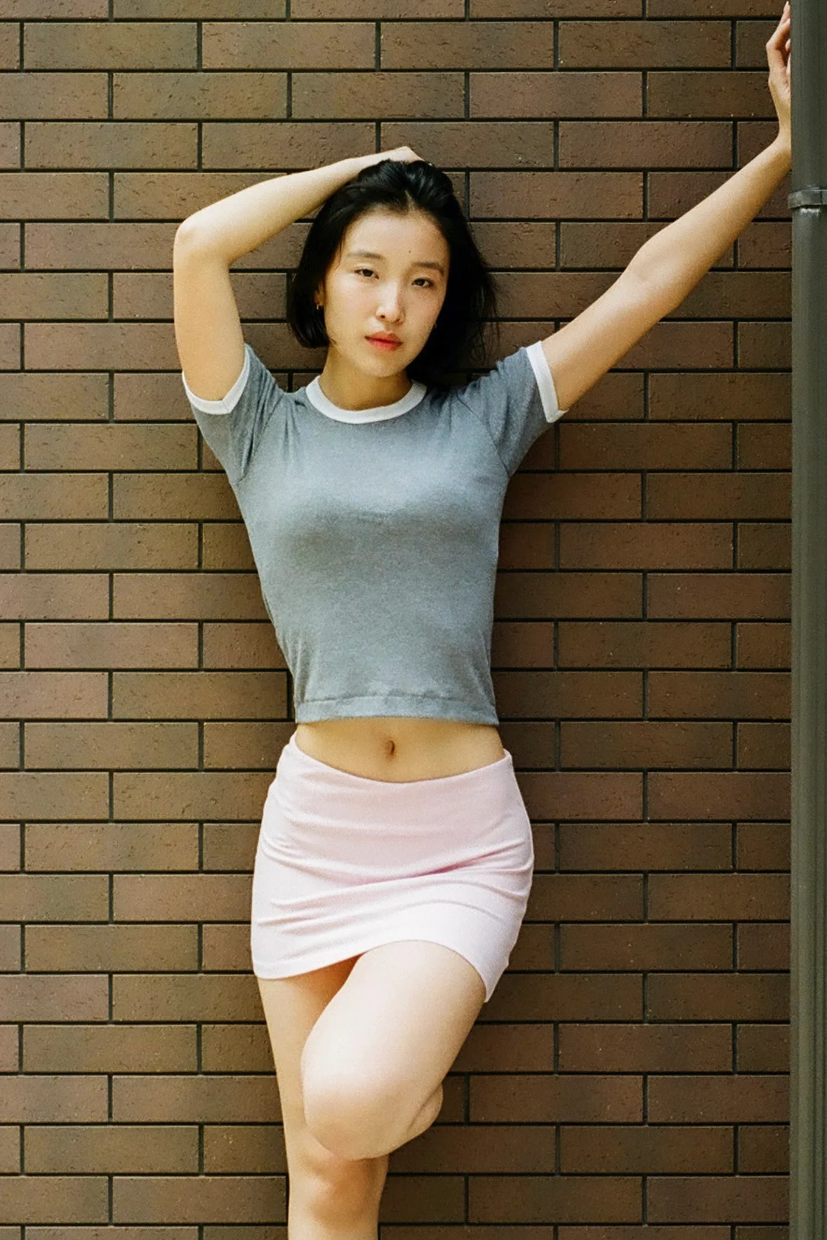 8384GD - Garment Dye Mini Tube Skort - Image 35