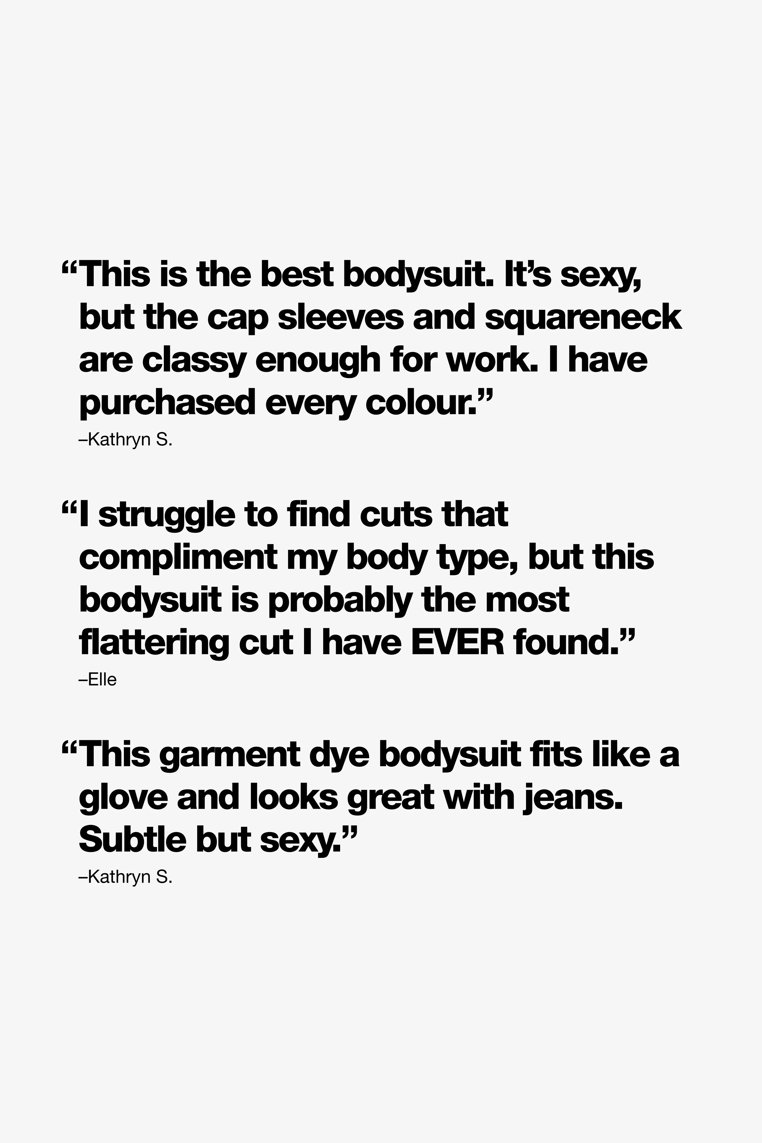 B305GD - Garment Dye Squareneck Bodysuit - Image 28