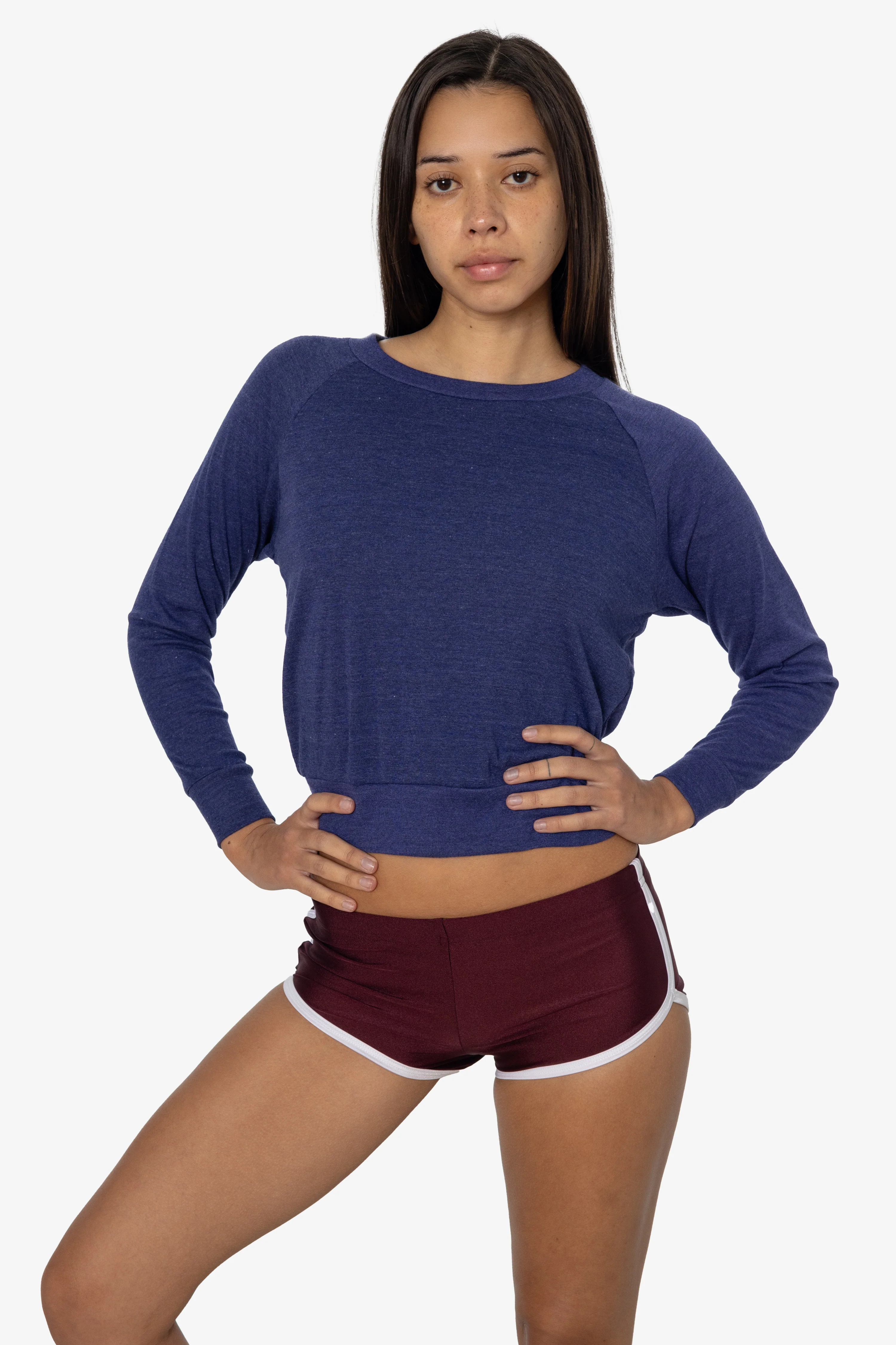 BR3094 - Women's Tri-Blend Rib Pullover - Image 18