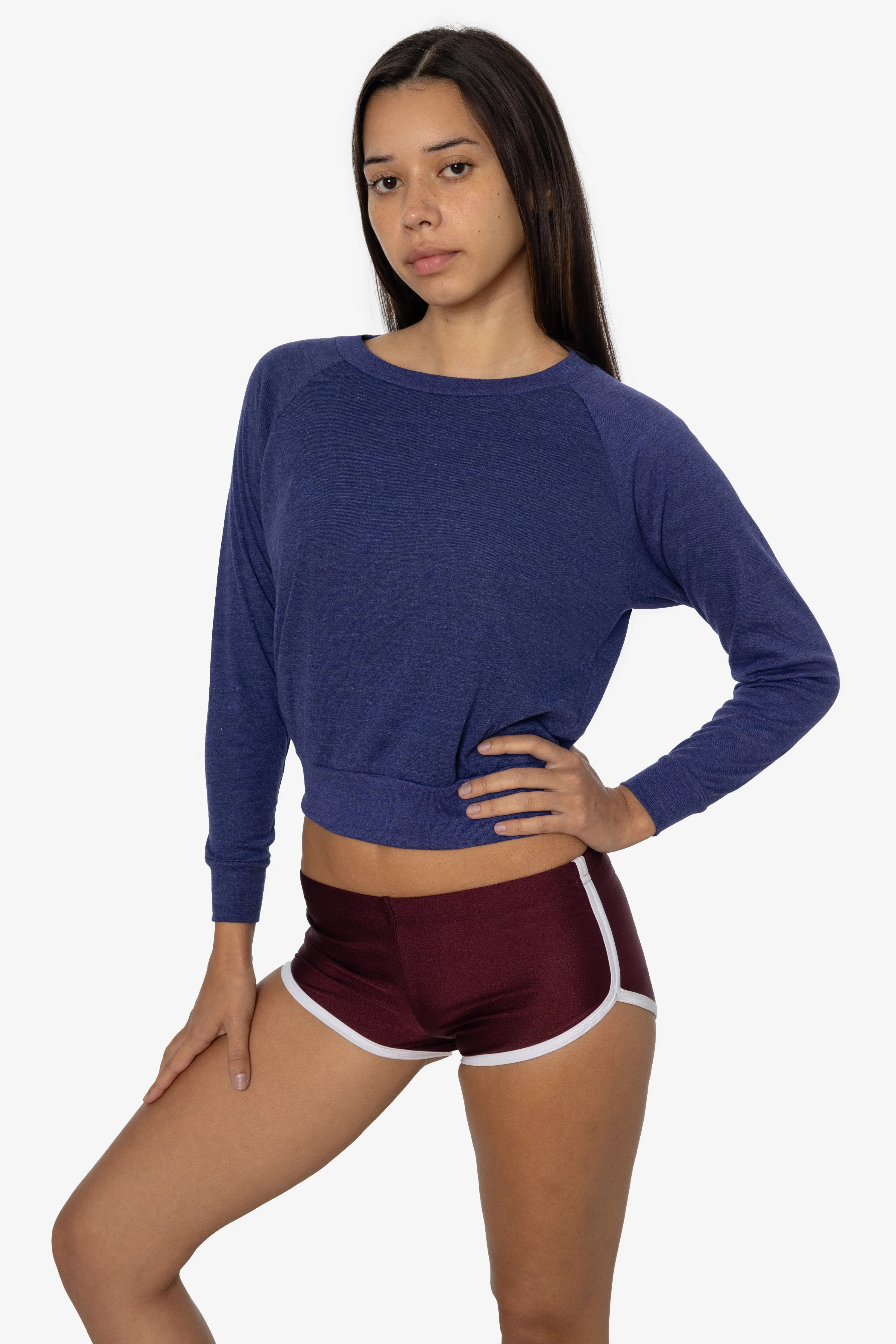 BR3094 - Women's Tri-Blend Rib Pullover - Image 8