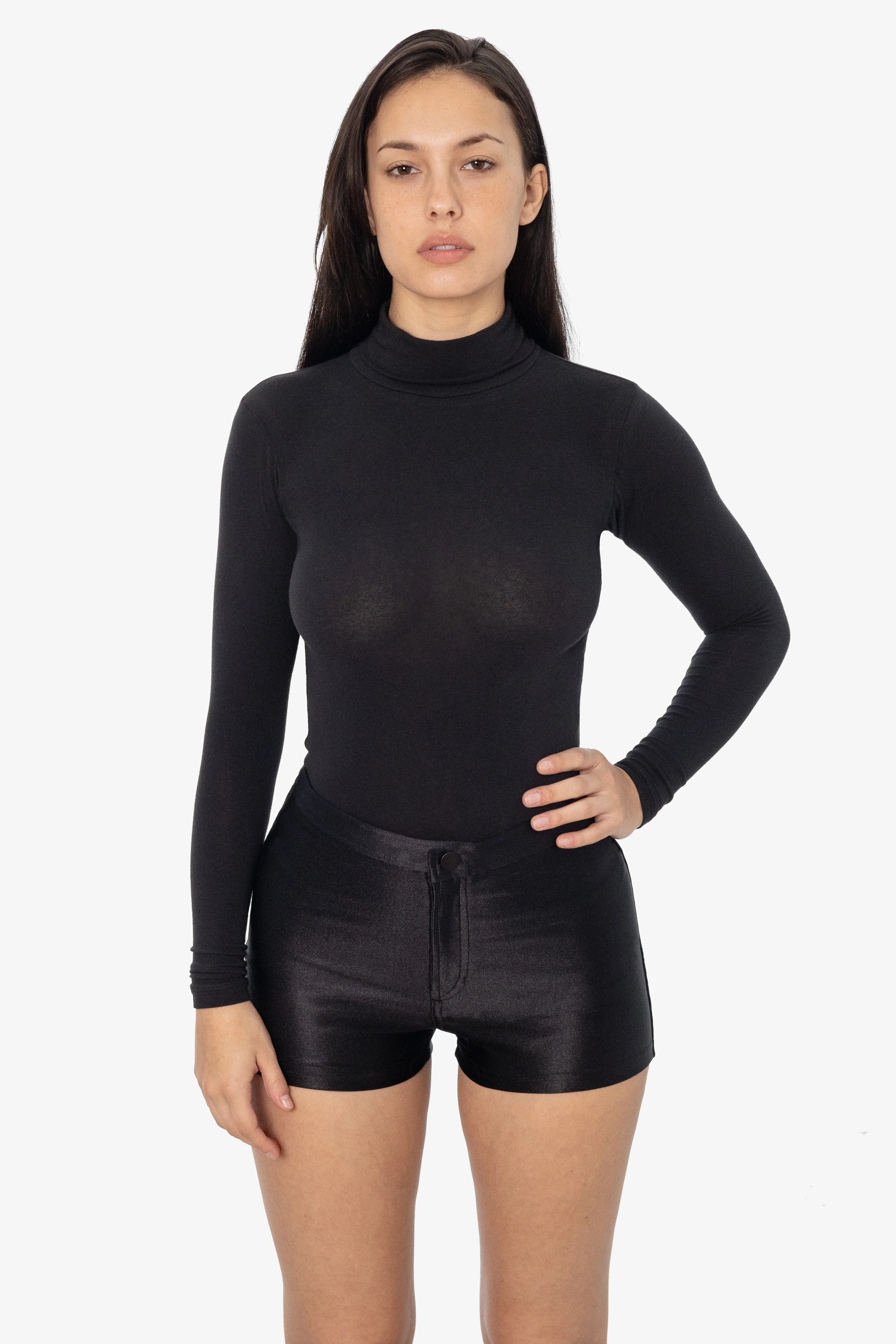 CC306 - Cheesecloth Long Sleeve Turtleneck - Image 2