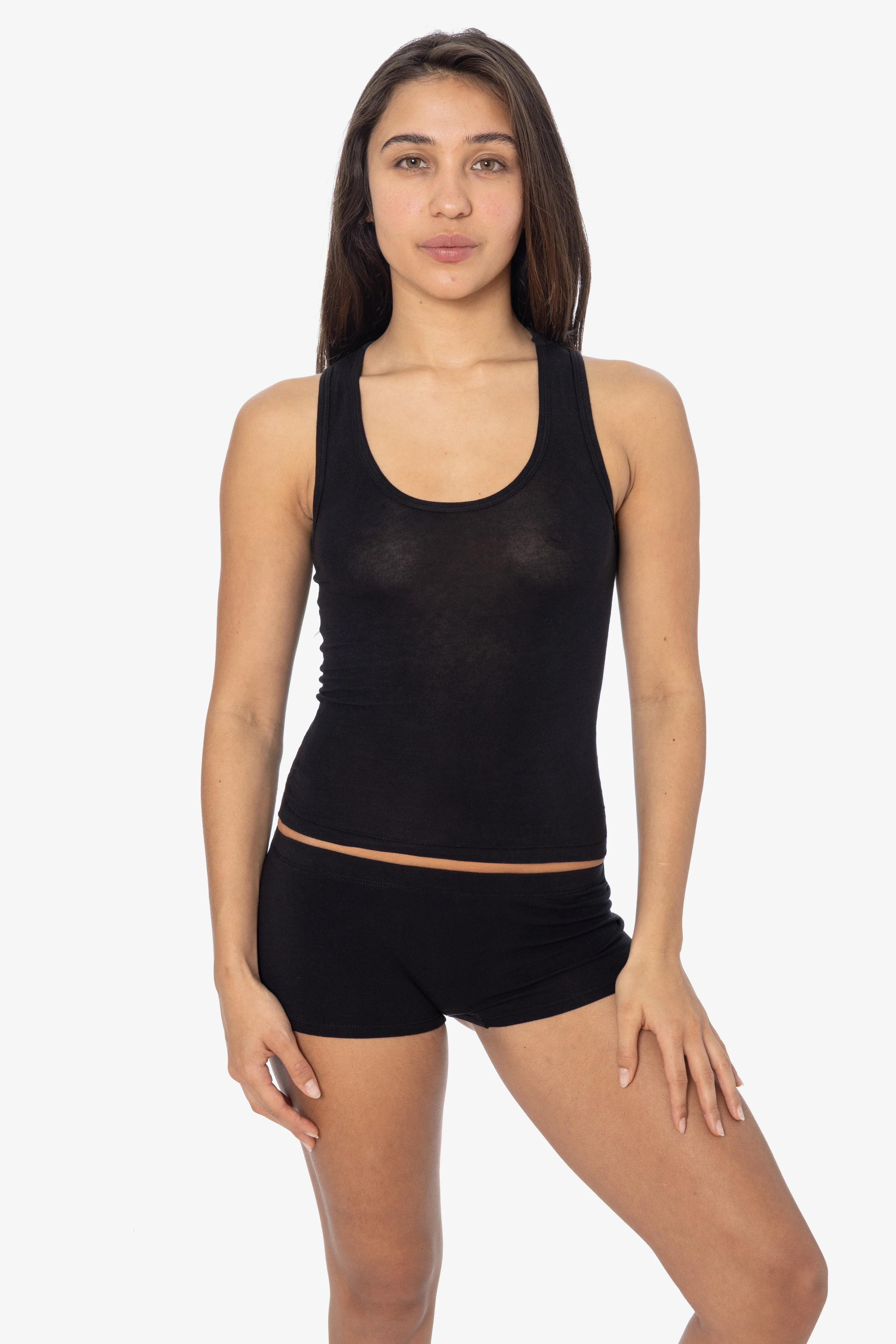 CC380 - Cheesecloth Scoopneck tank