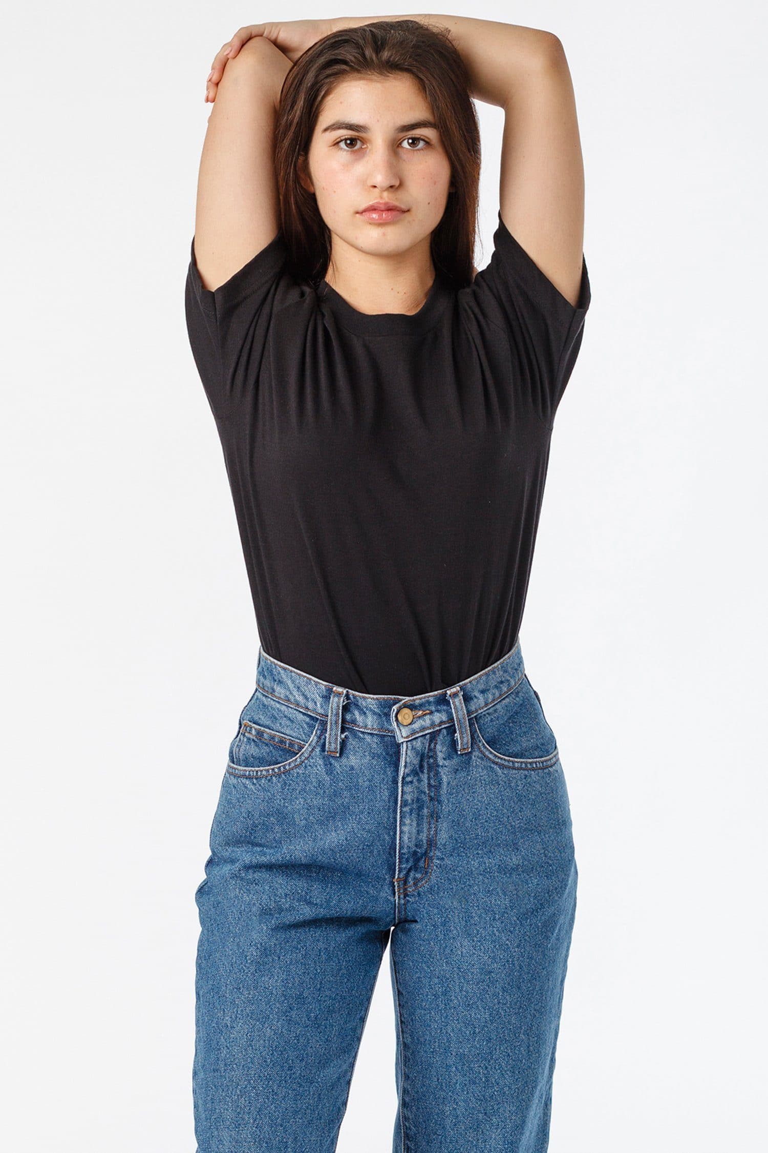 20001 - Fine Jersey Crew Neck T-Shirt - Image 9