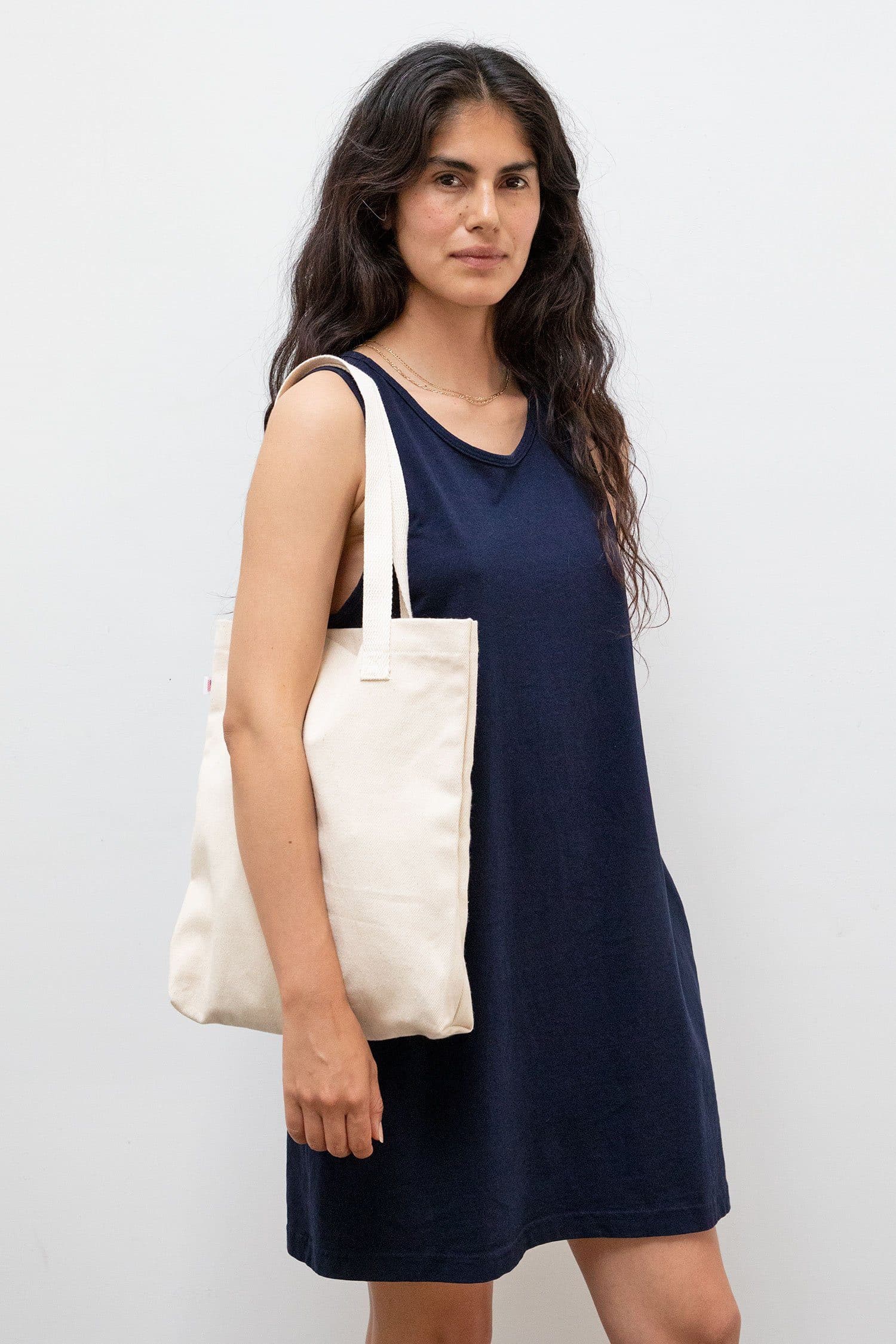 E549 - 12 oz. Bull Denim Tote Bag - Image 2