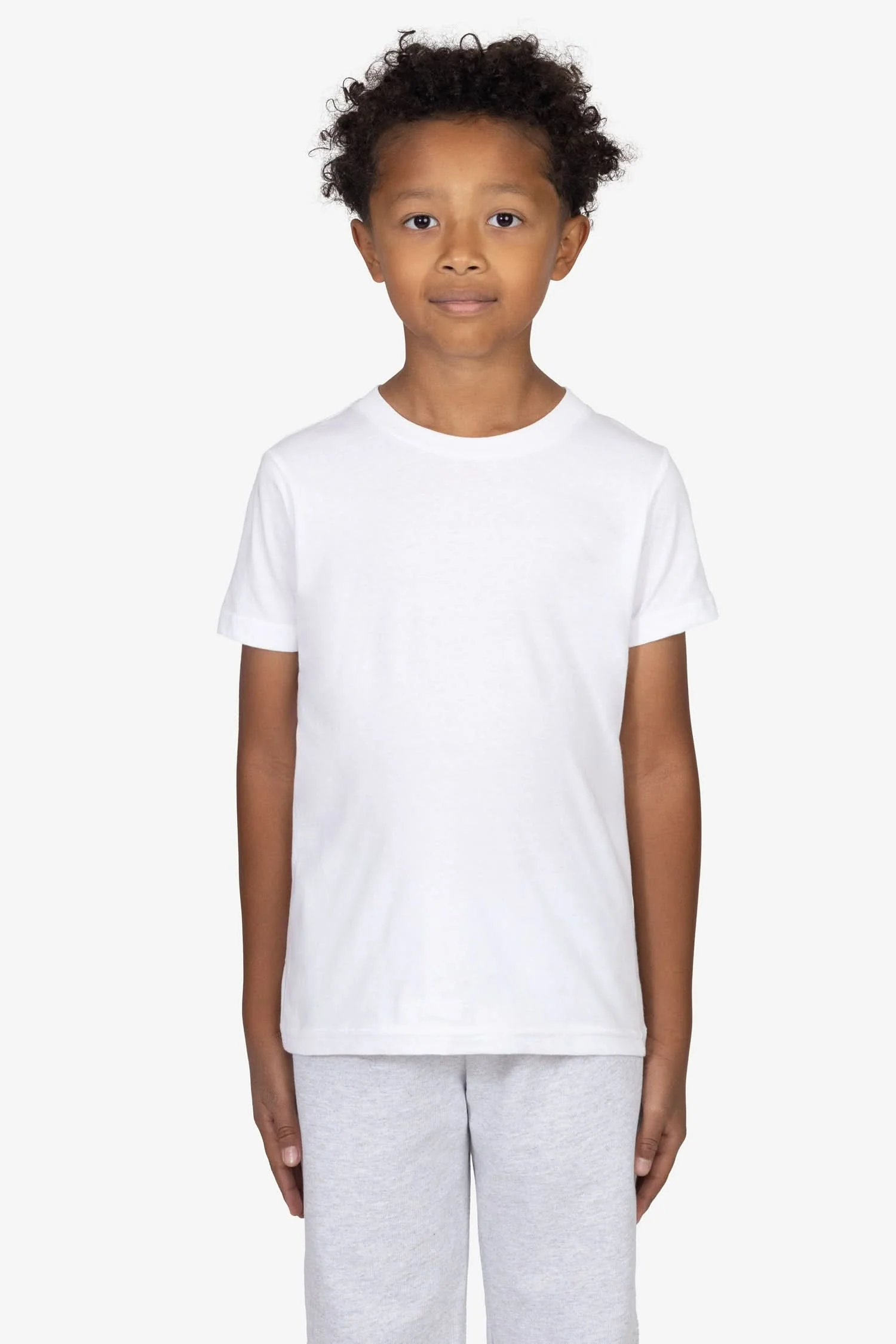 22001 - Youth Short Sleeve Fine Jersey Tee - Image 2