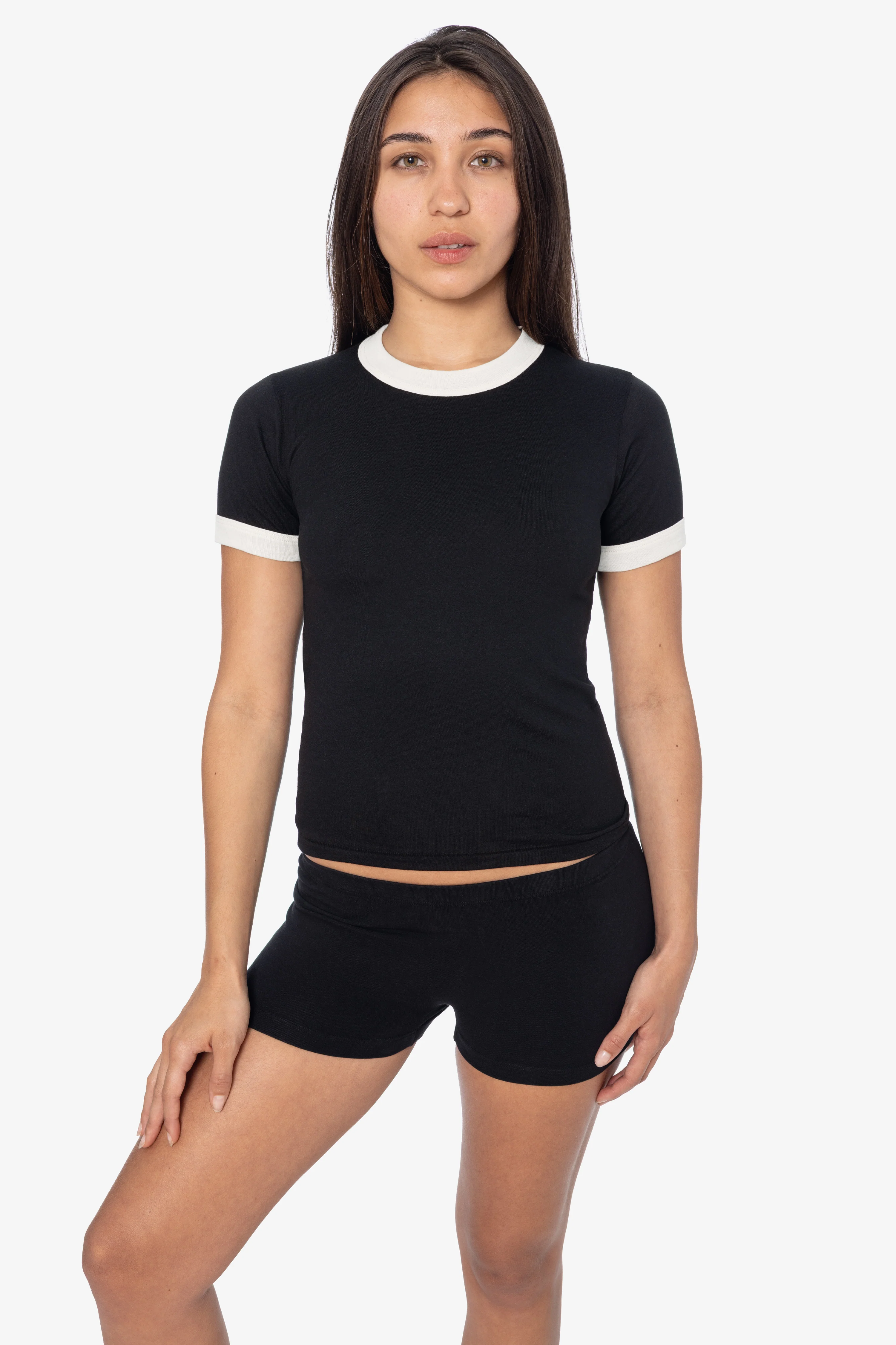 FF310 - Women's Poly Cotton Ringer Tee - Image 48