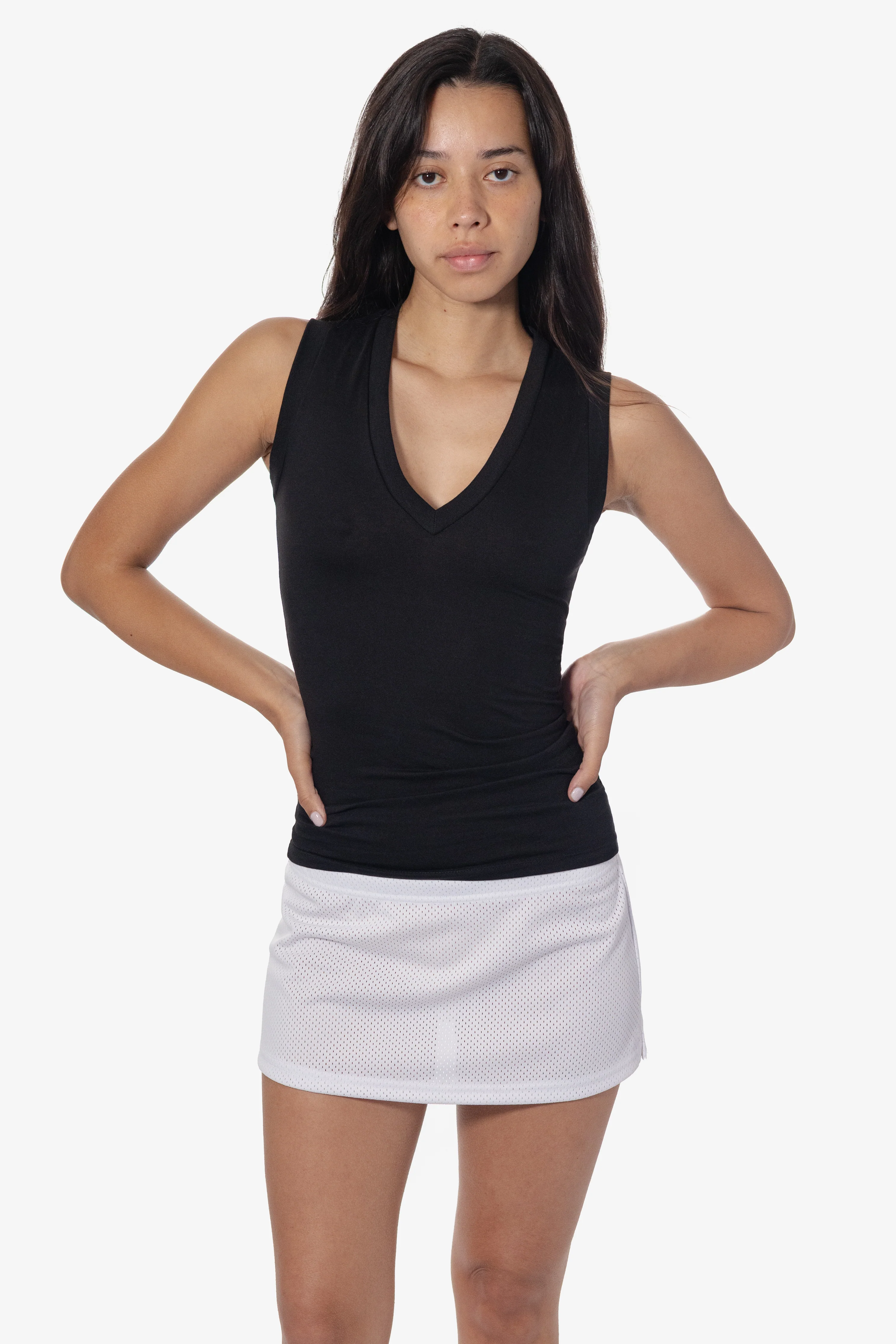 FF366 - Poly Cotton Sleeveless V Neck - Image 6