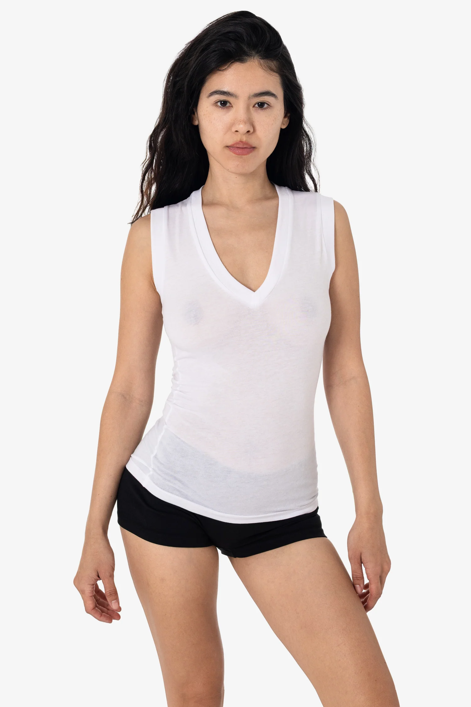 FF366 - Poly Cotton Sleeveless V Neck - Image 8