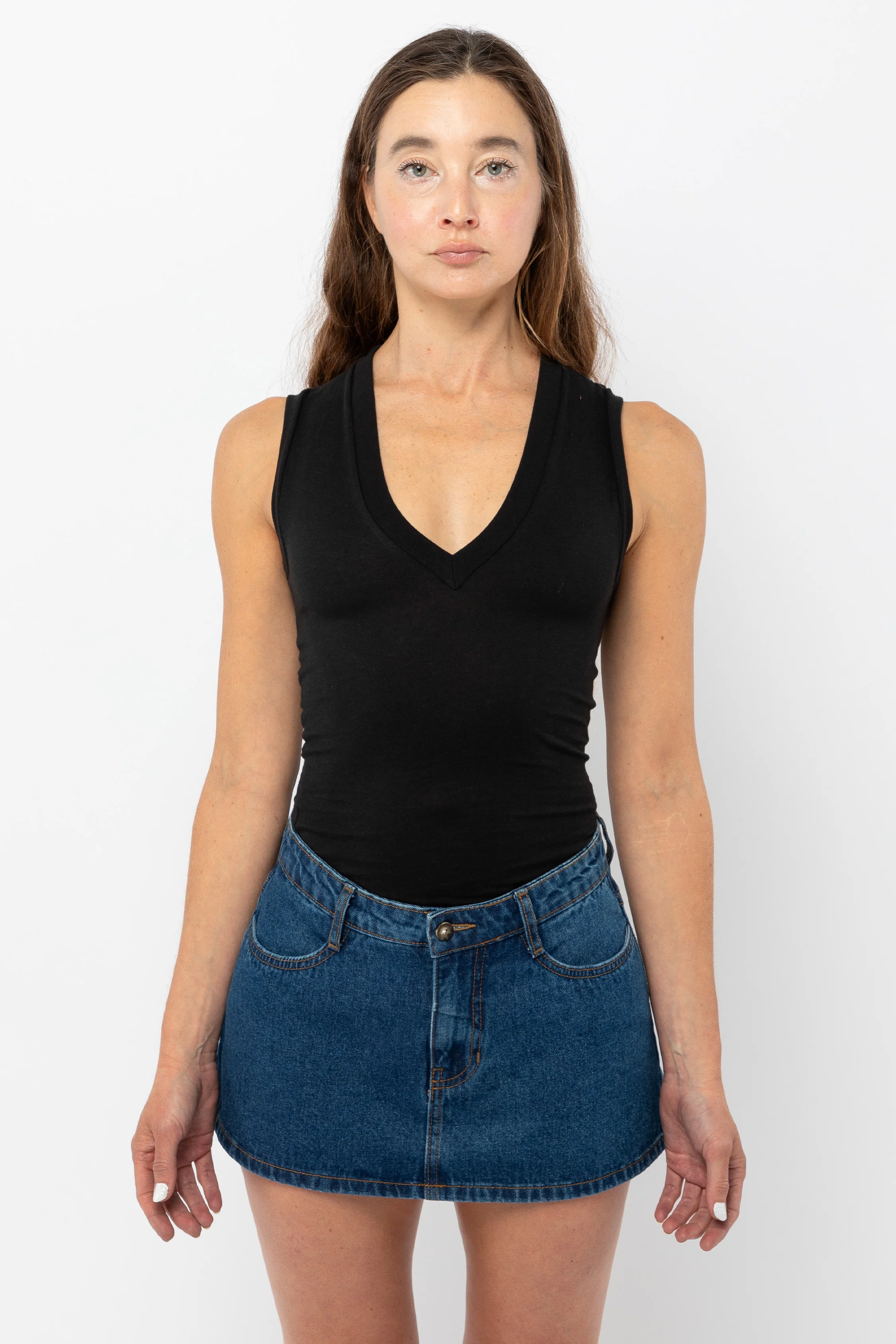 FF366 - Poly Cotton Sleeveless V Neck - Image 9