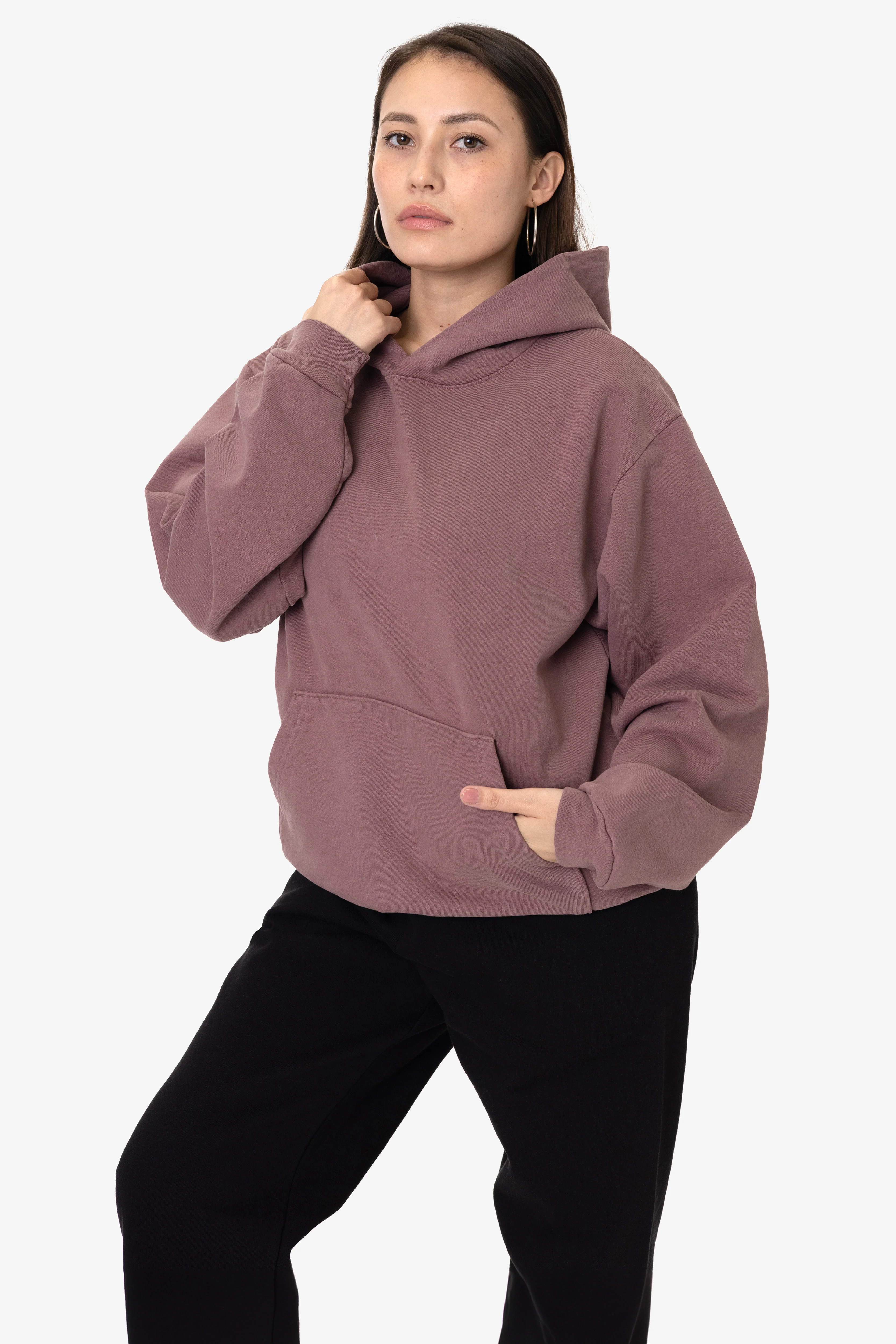 HF09 - Heavy Fleece Hoodie (Garment Dye) - Image 44
