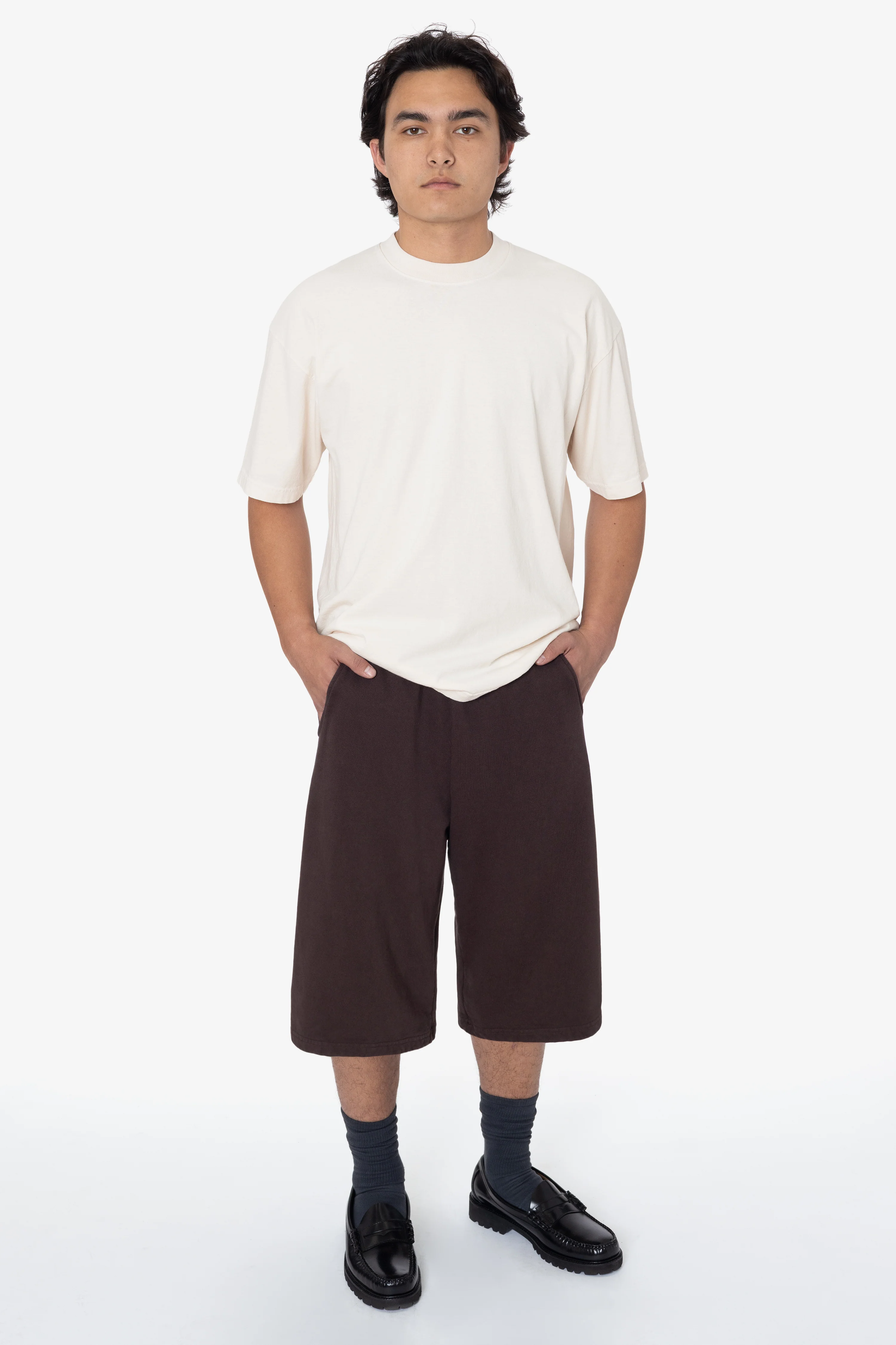 HF42GD - Heavy Fleece Extra Wide Shorts - Image 2