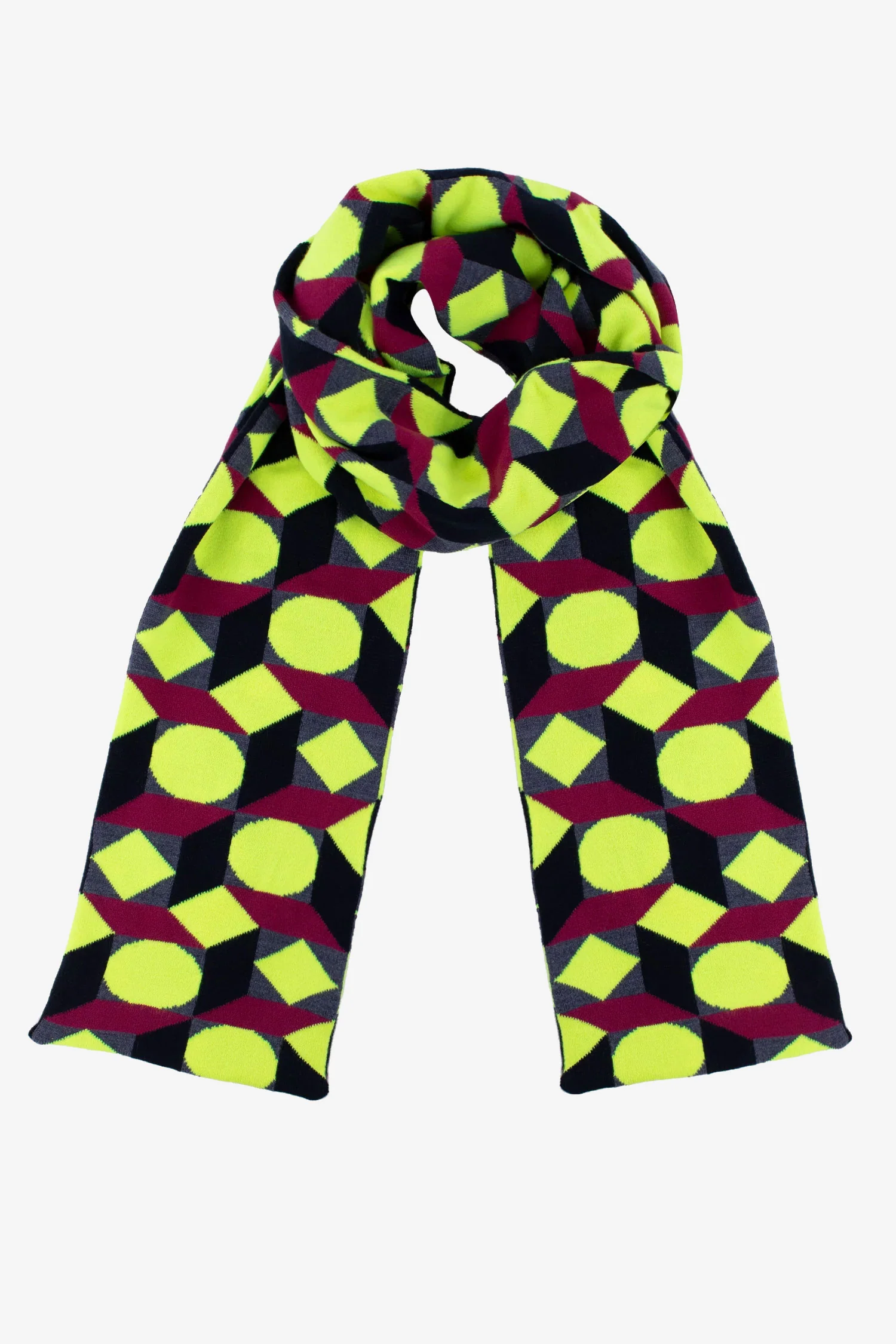 JQSCARF02 - OpArt Scarf - Image 3