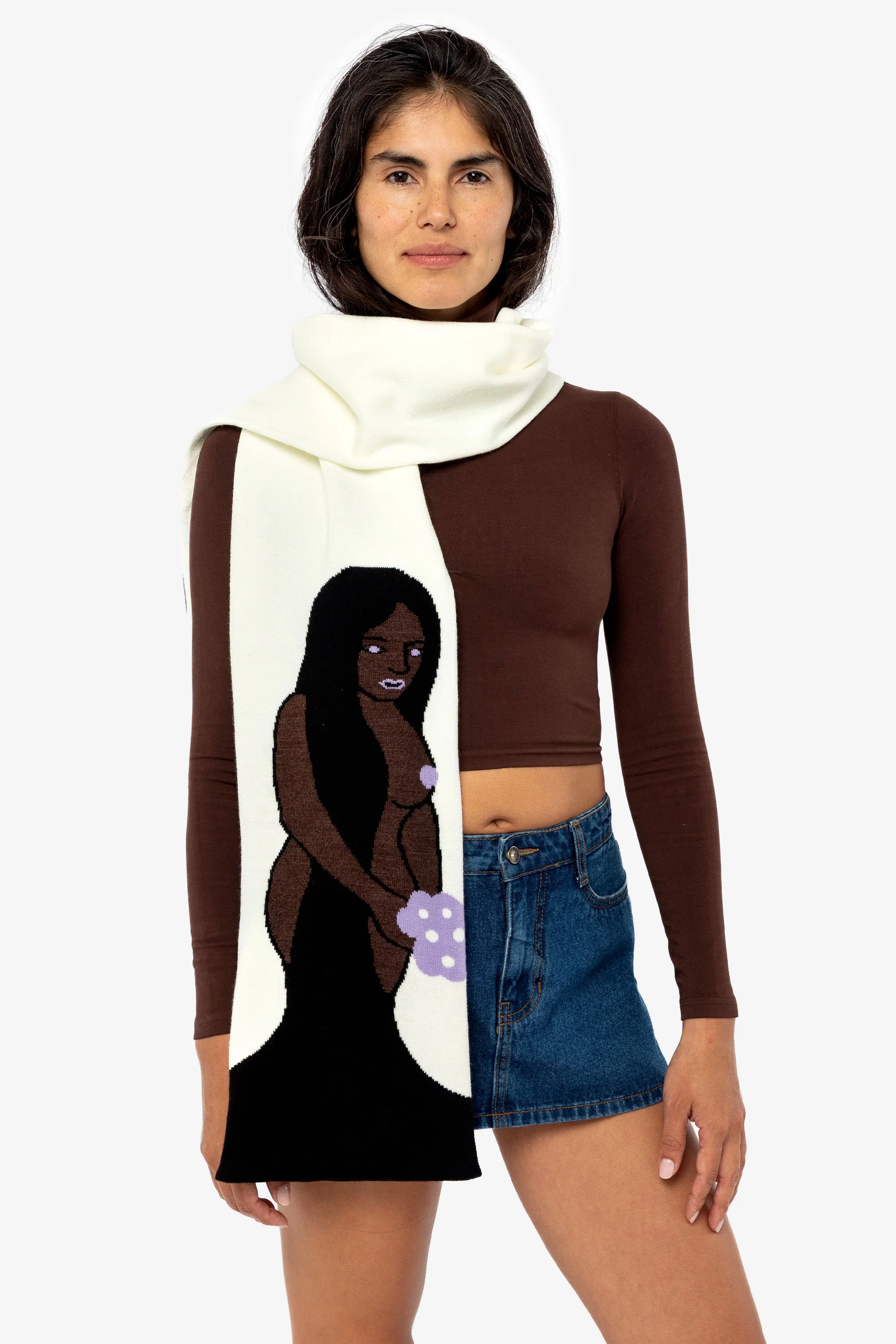 JQSCARF42 - Nude Woman Scarf - Image 12