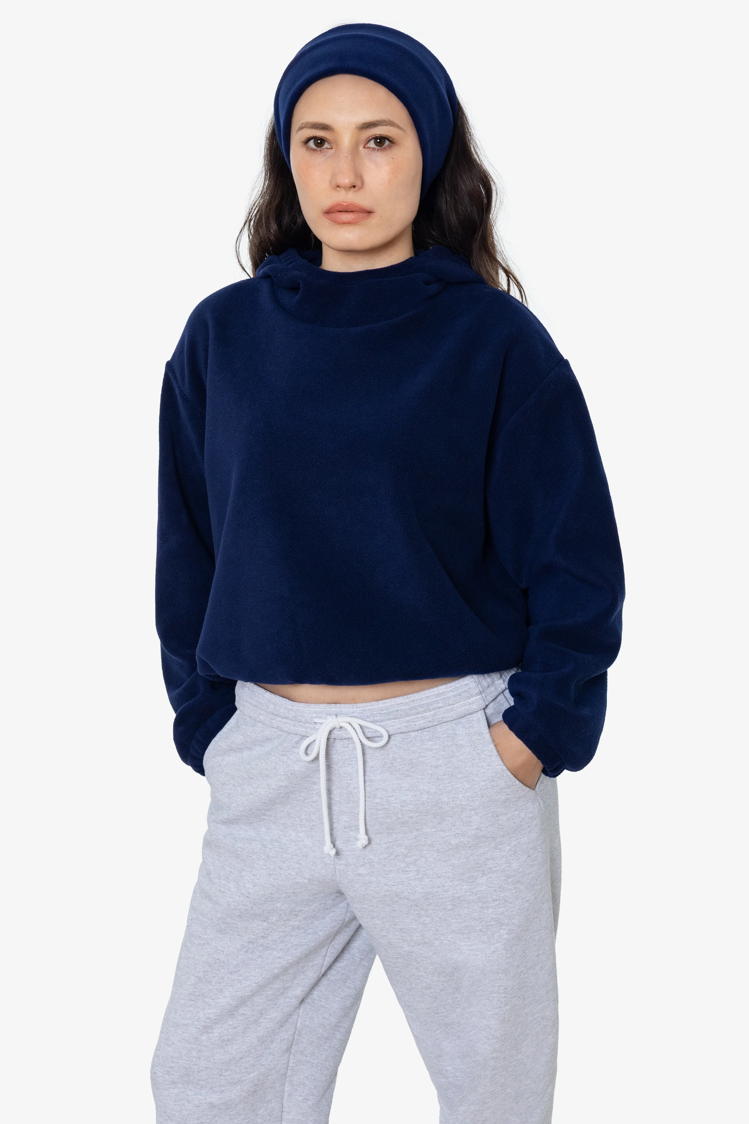 PF409 - Polar Fleece No Pocket Hoodie