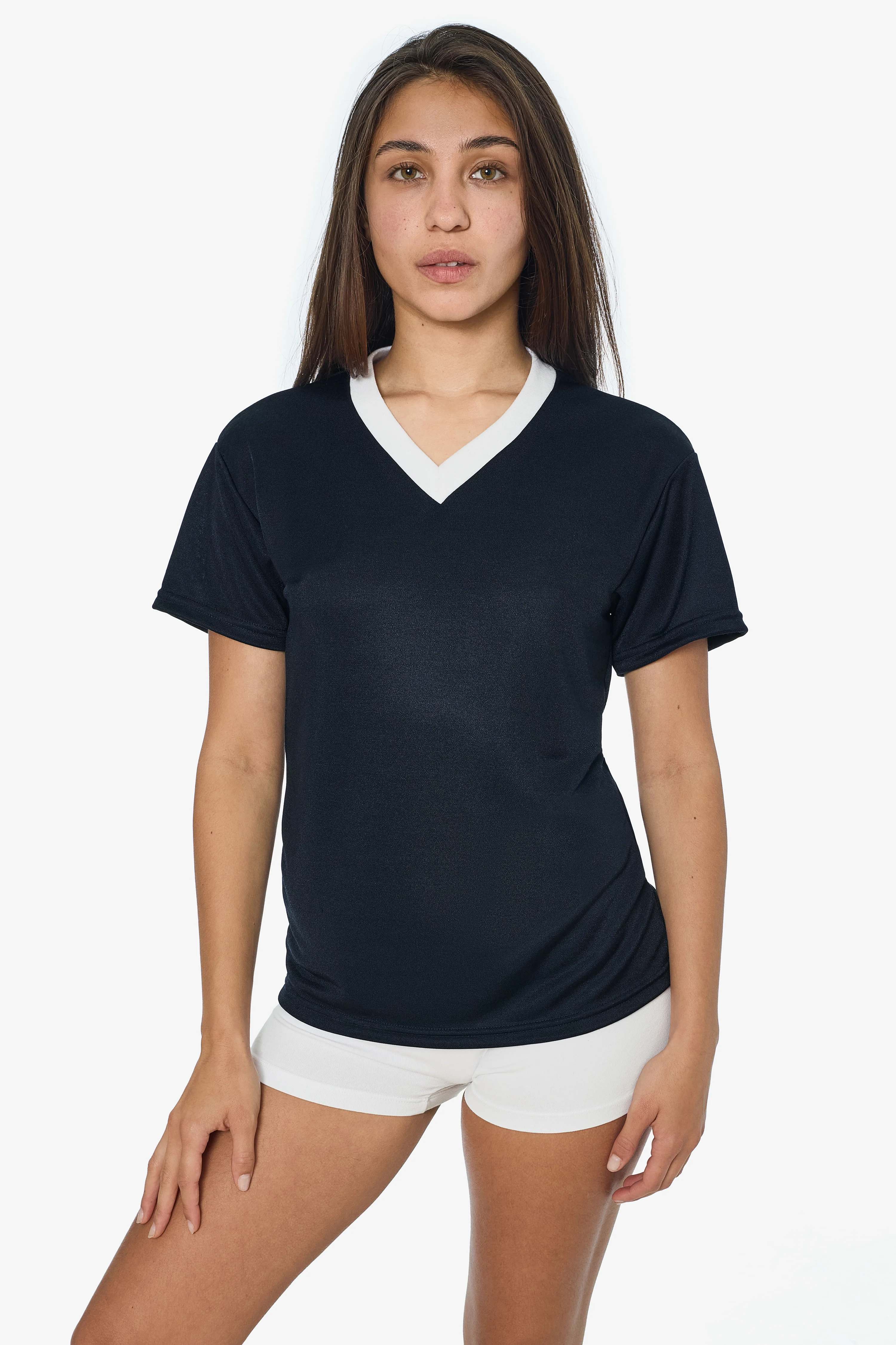 PPQ56 - Boxy Fit V-Neck Tee - Image 12