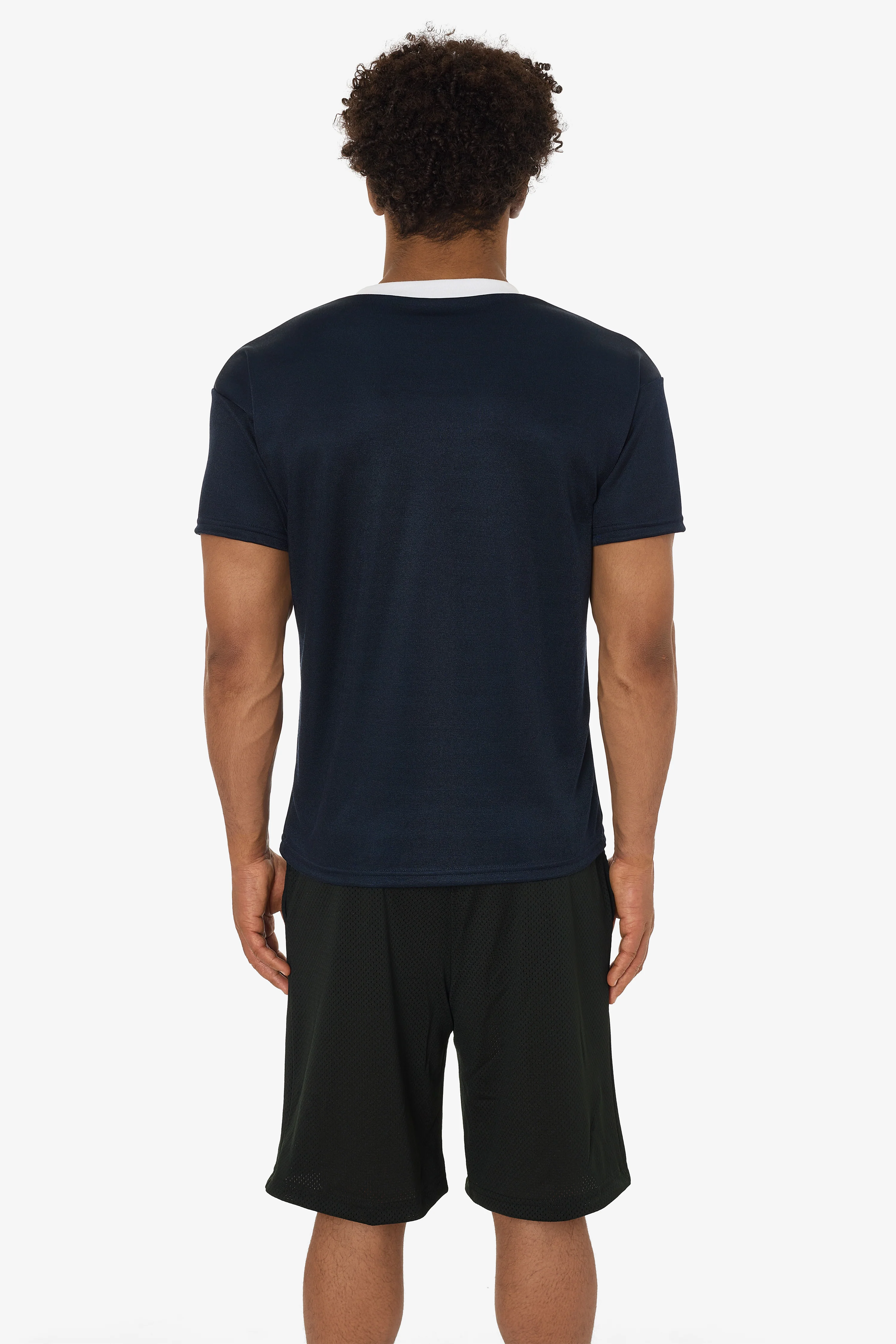 PPQ56 - Boxy Fit V-Neck Tee - Image 15