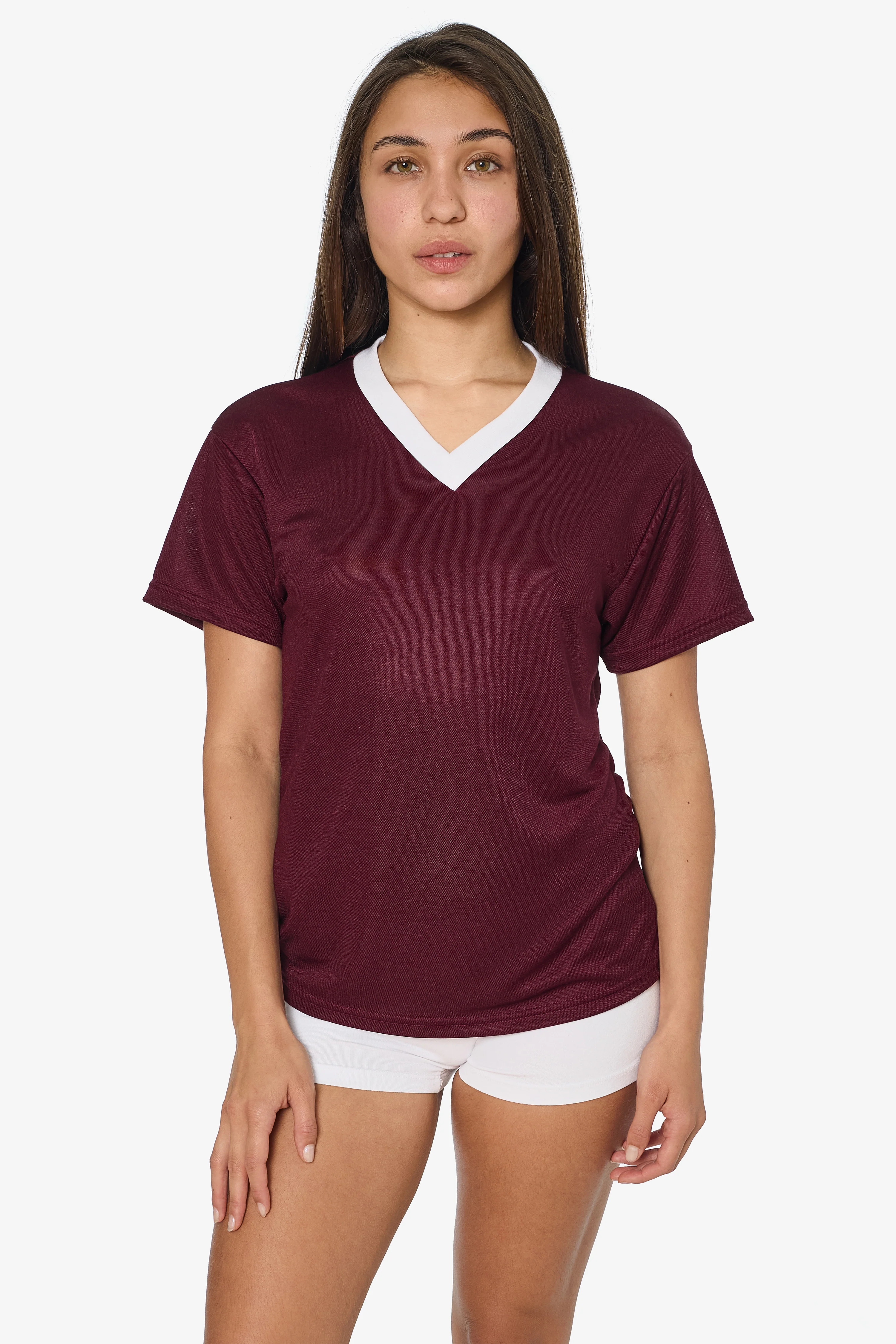 PPQ56 - Boxy Fit V-Neck Tee - Image 2