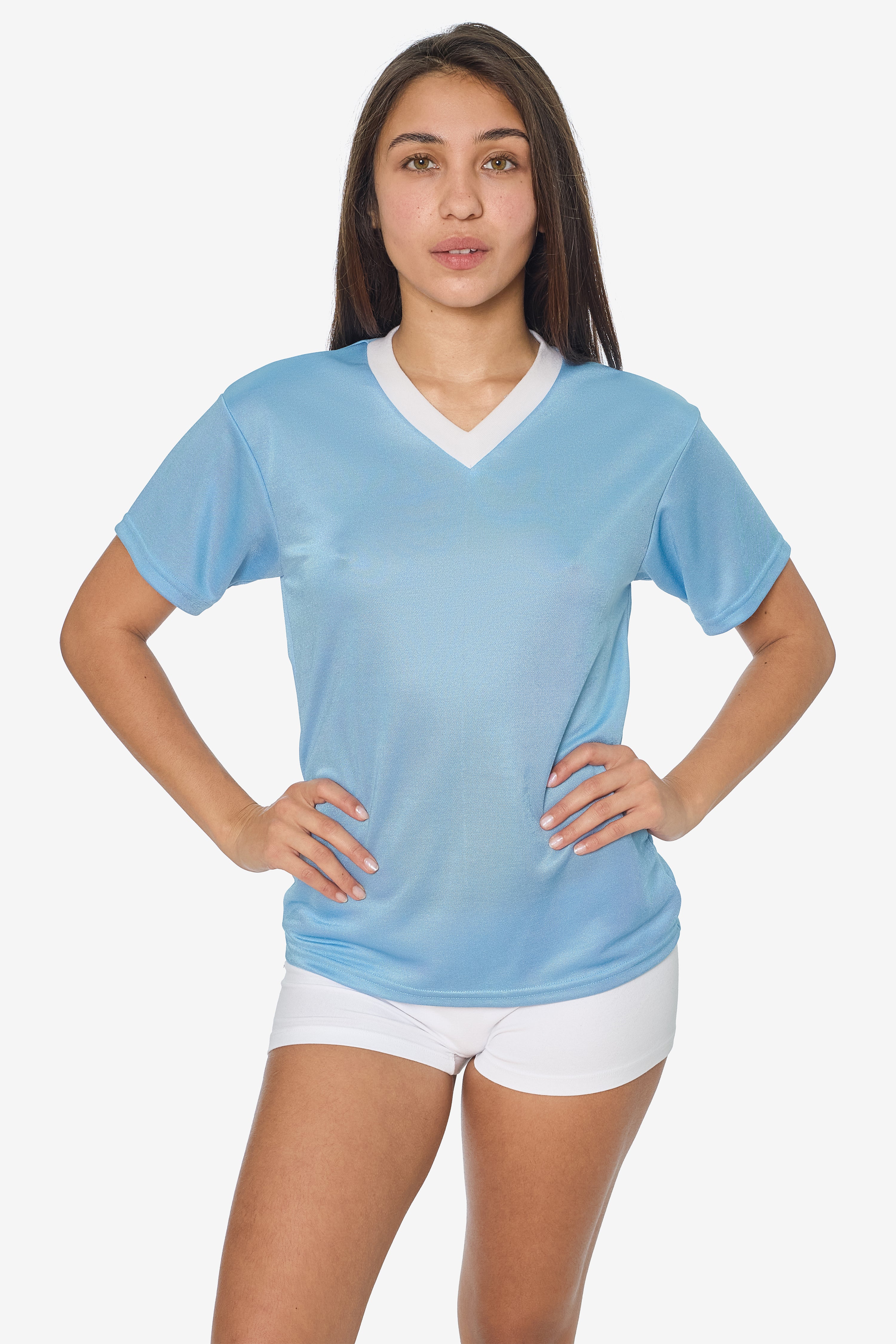 PPQ56 - Boxy Fit V-Neck Tee - Image 21