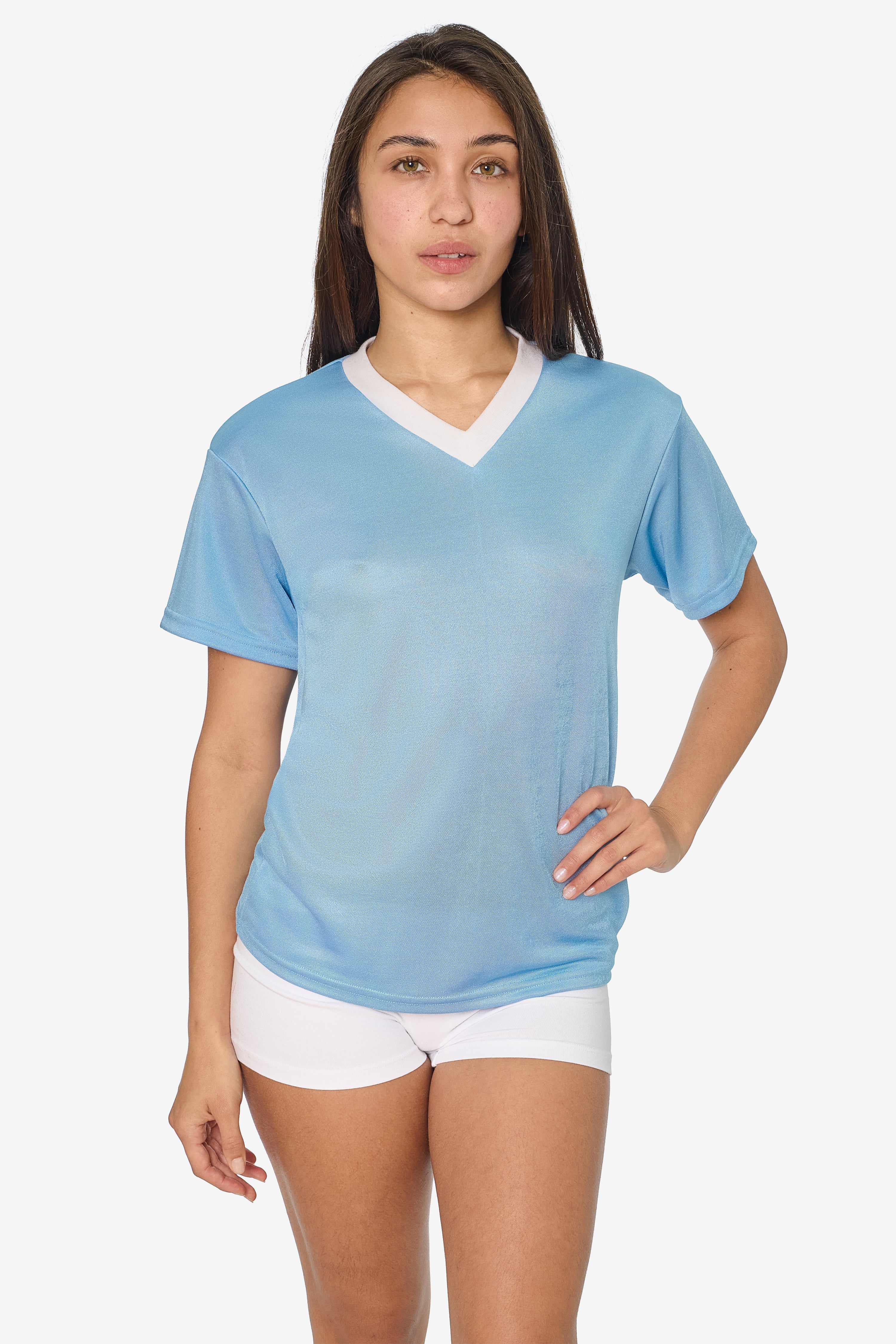 PPQ56 - Boxy Fit V-Neck Tee - Image 22