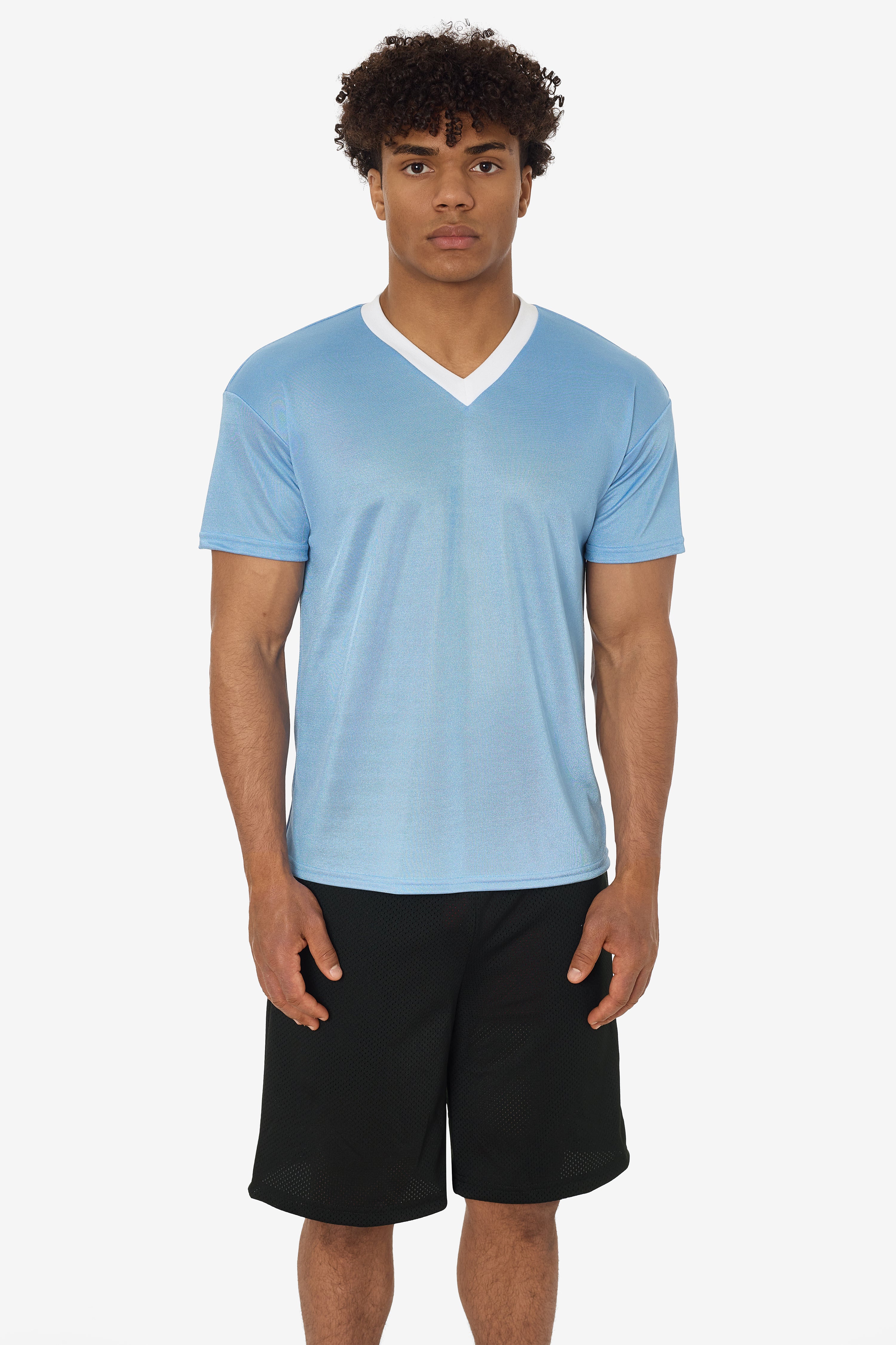 PPQ56 - Boxy Fit V-Neck Tee - Image 24