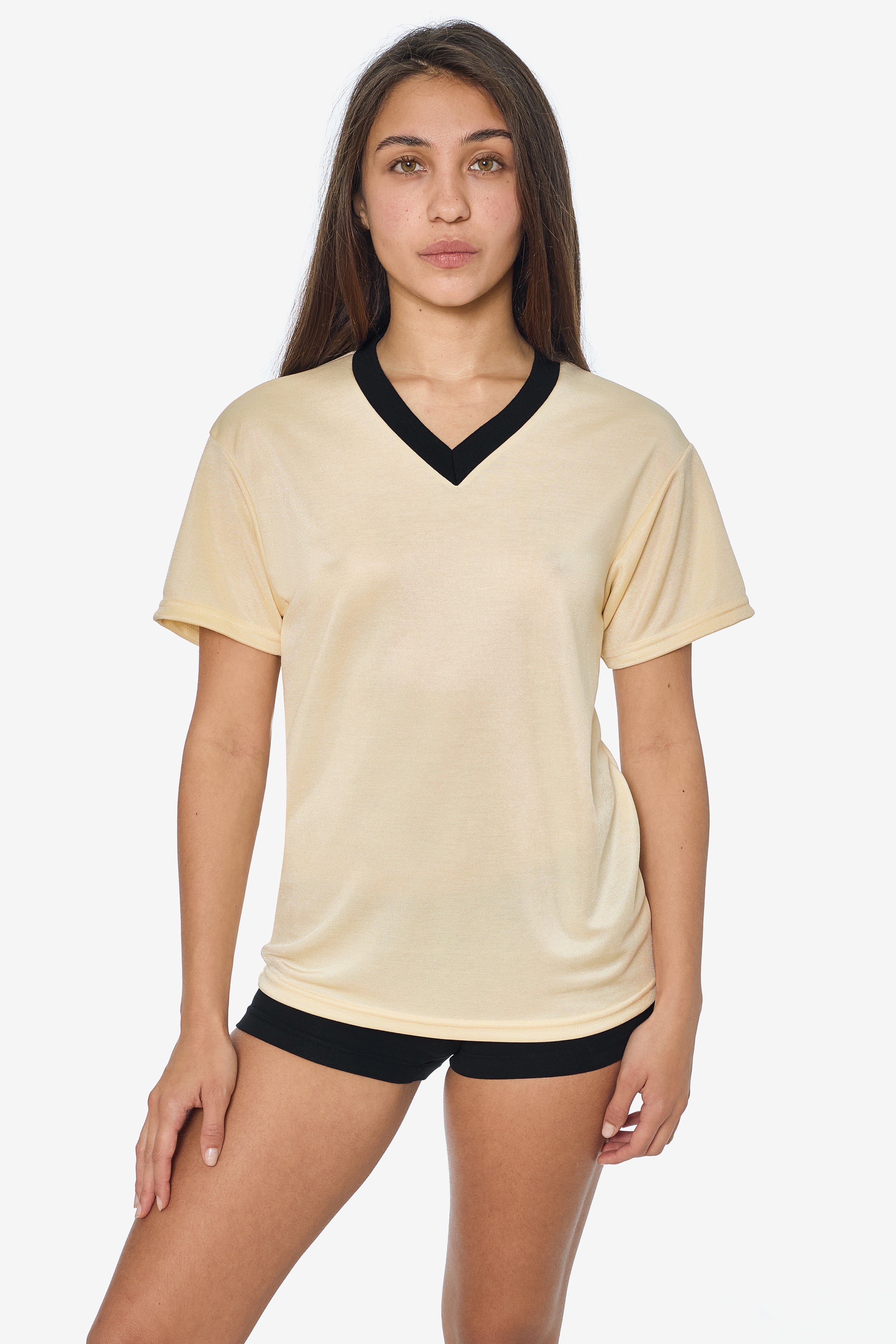 PPQ56 - Boxy Fit V-Neck Tee - Image 29