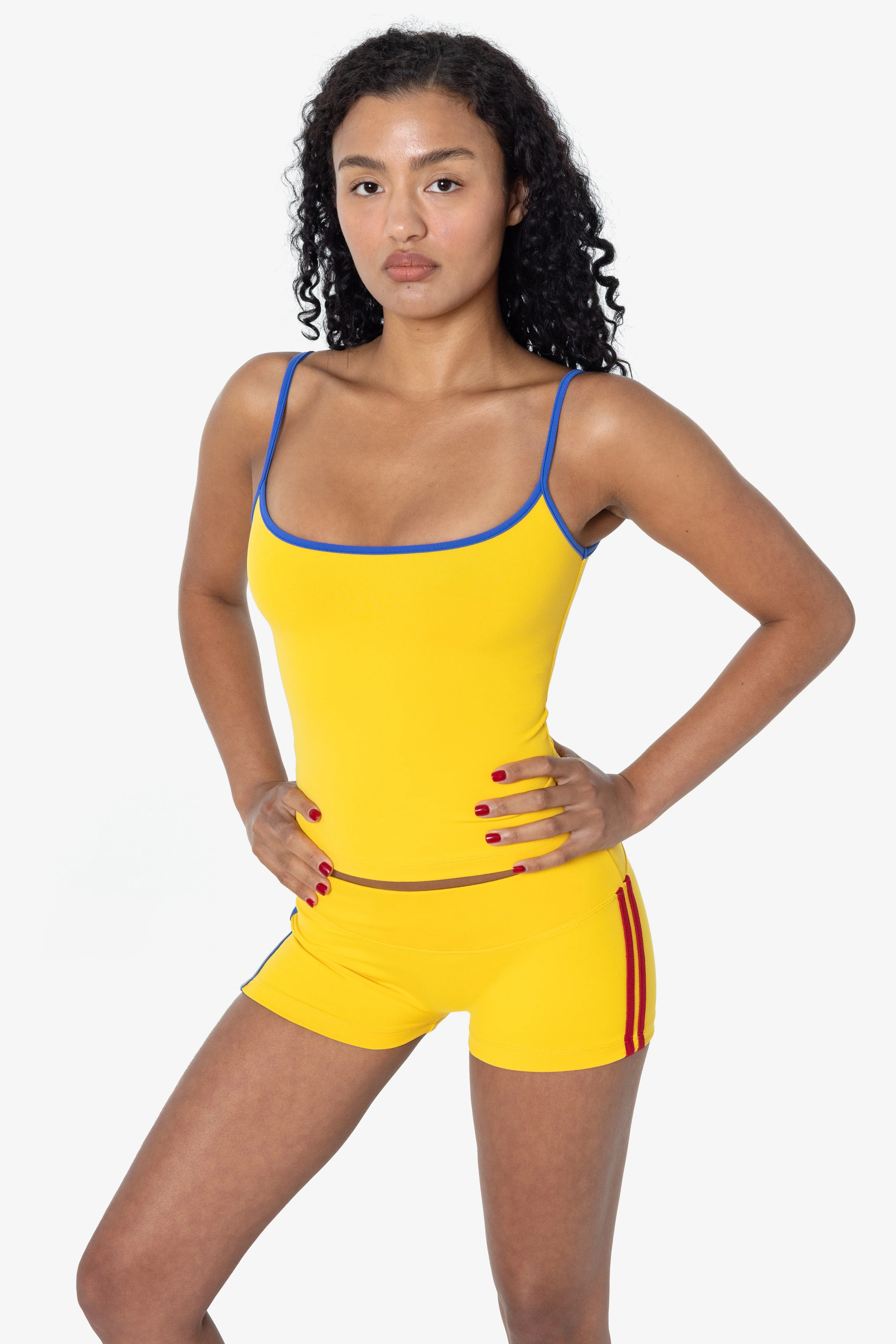 RAW311-WC - Contrast Performance Spaghetti Tank - Image 6