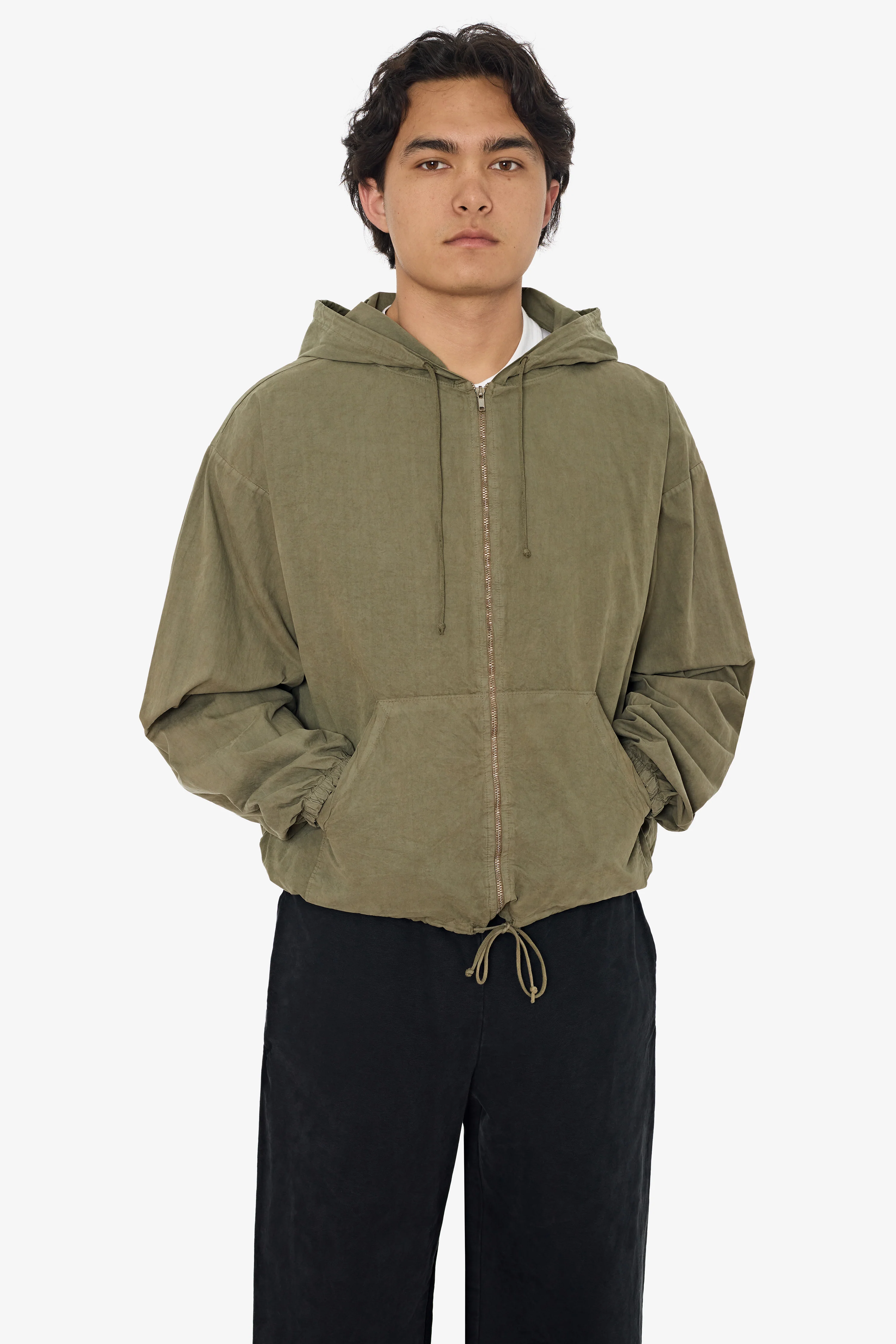 RJC410GD - Cotton Poplin Zip-Up Hooded Jacket - Image 17