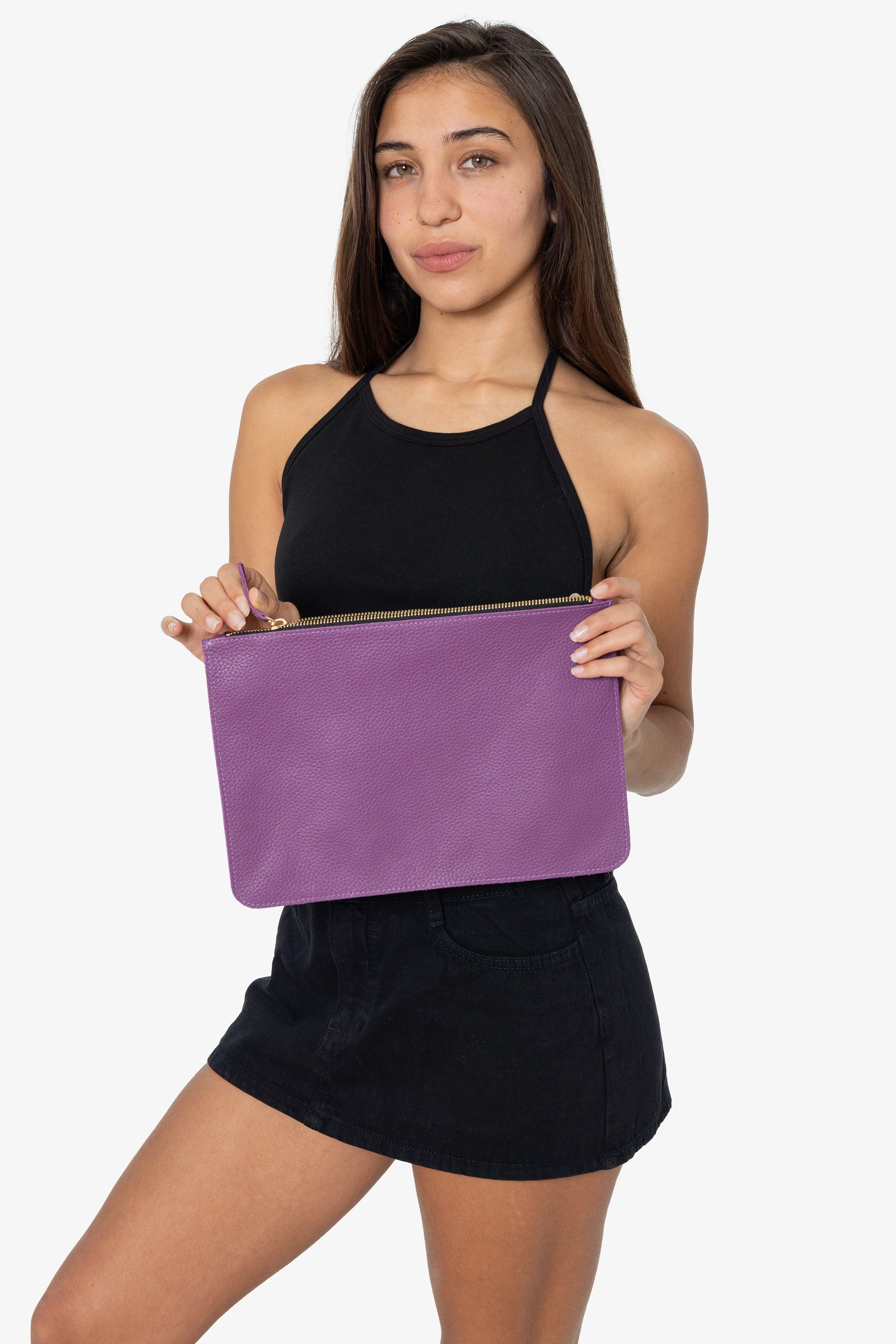 RLH3412 - Medium Leather Zip Pouch - Image 34