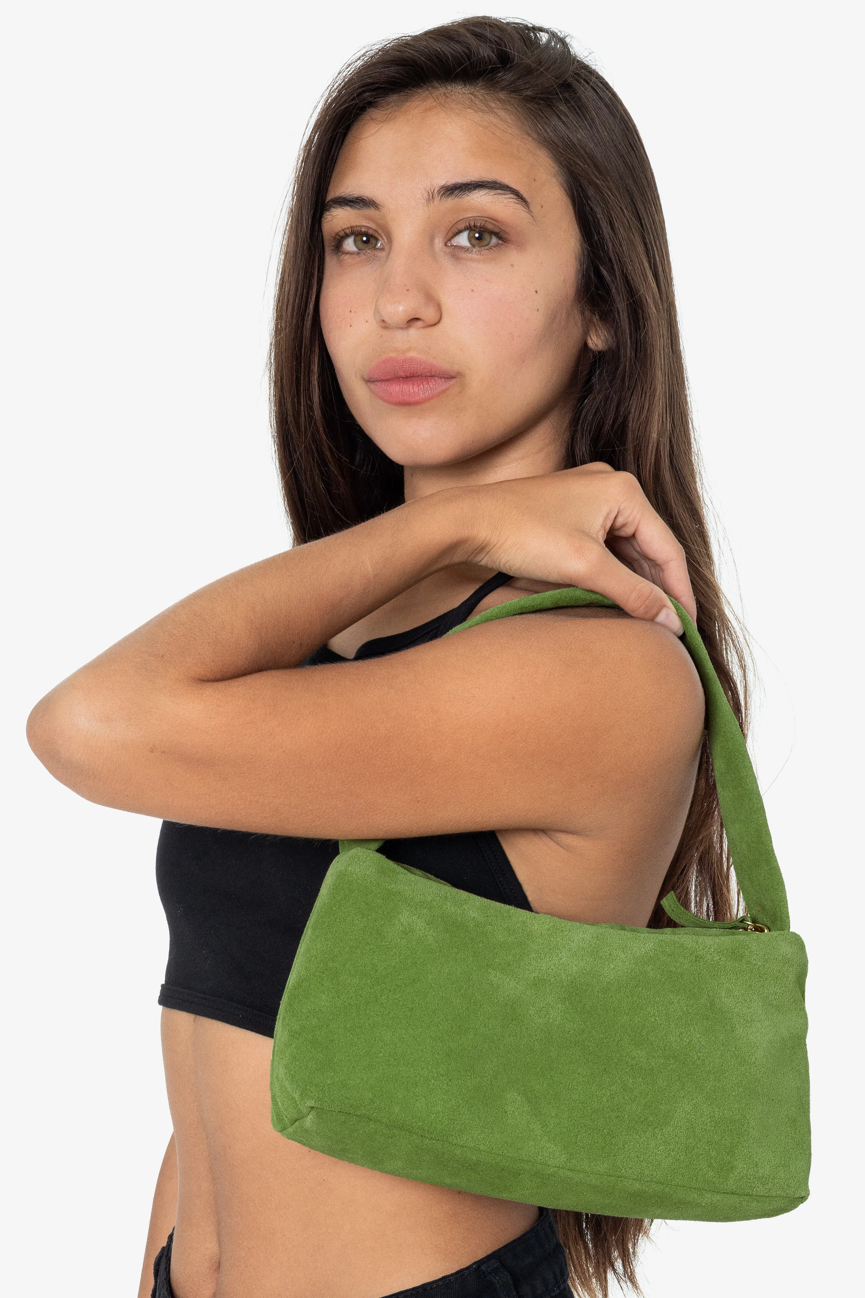 RLH3471 - Soft Suede Shoulder Bag - Image 20