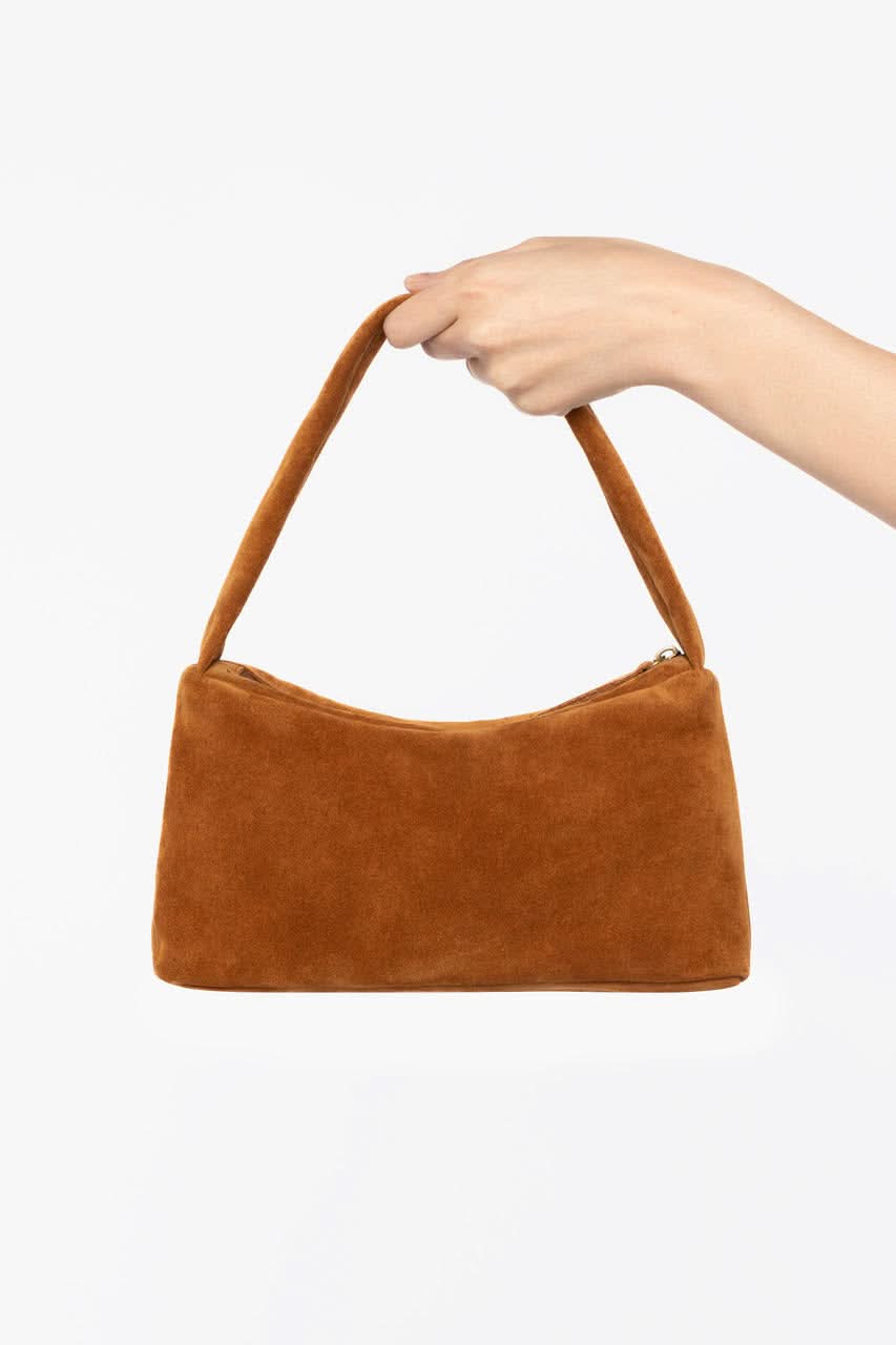 RLH3471 - Soft Suede Shoulder Bag - Image 7