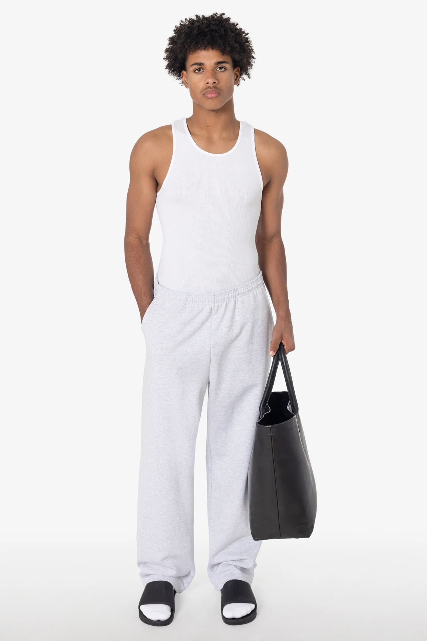 RLH3479 - Unisex Leather Museum Tote - Image 2