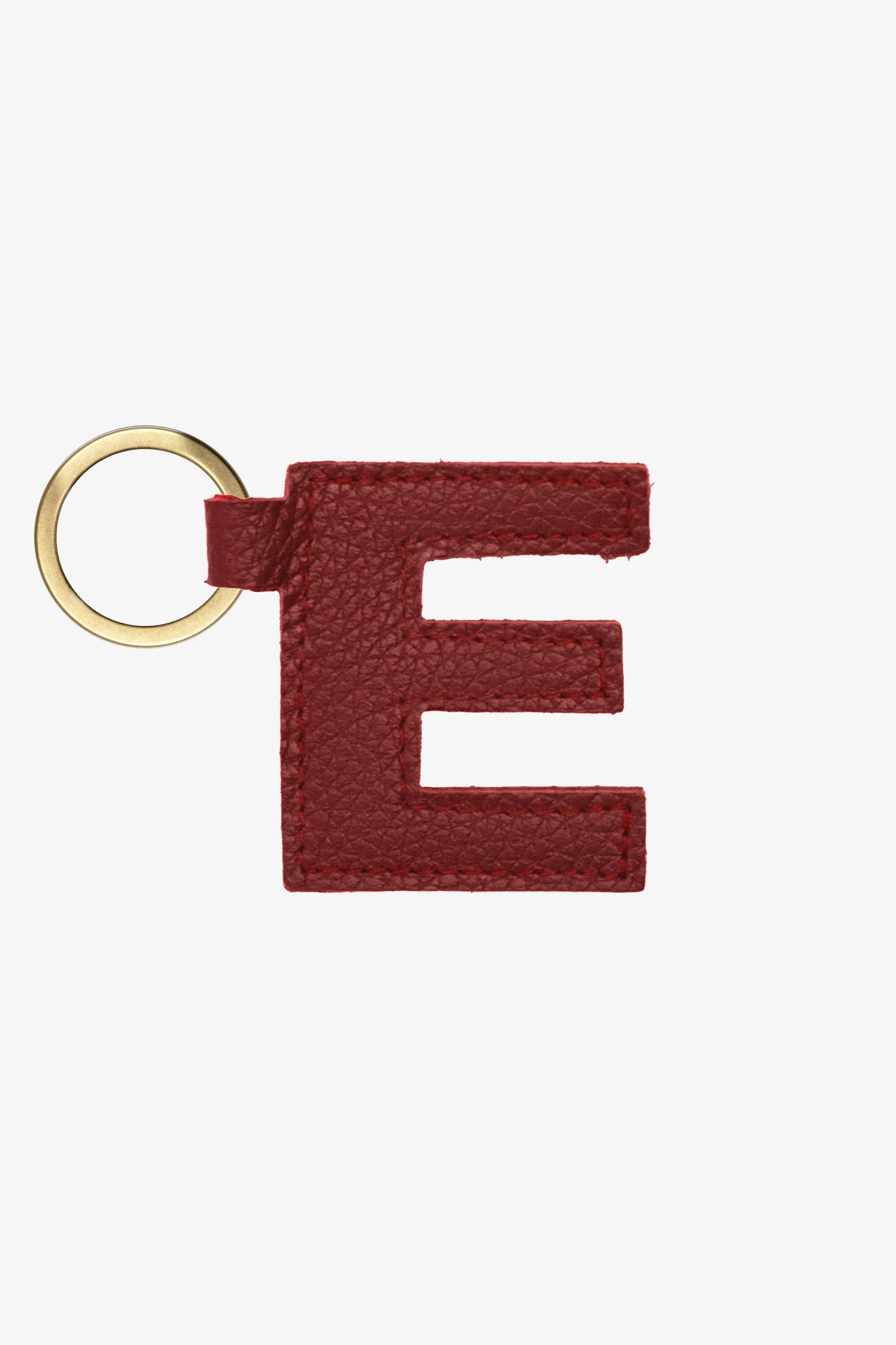 RLH520 - Leather Alphabet Keychain - Image 5