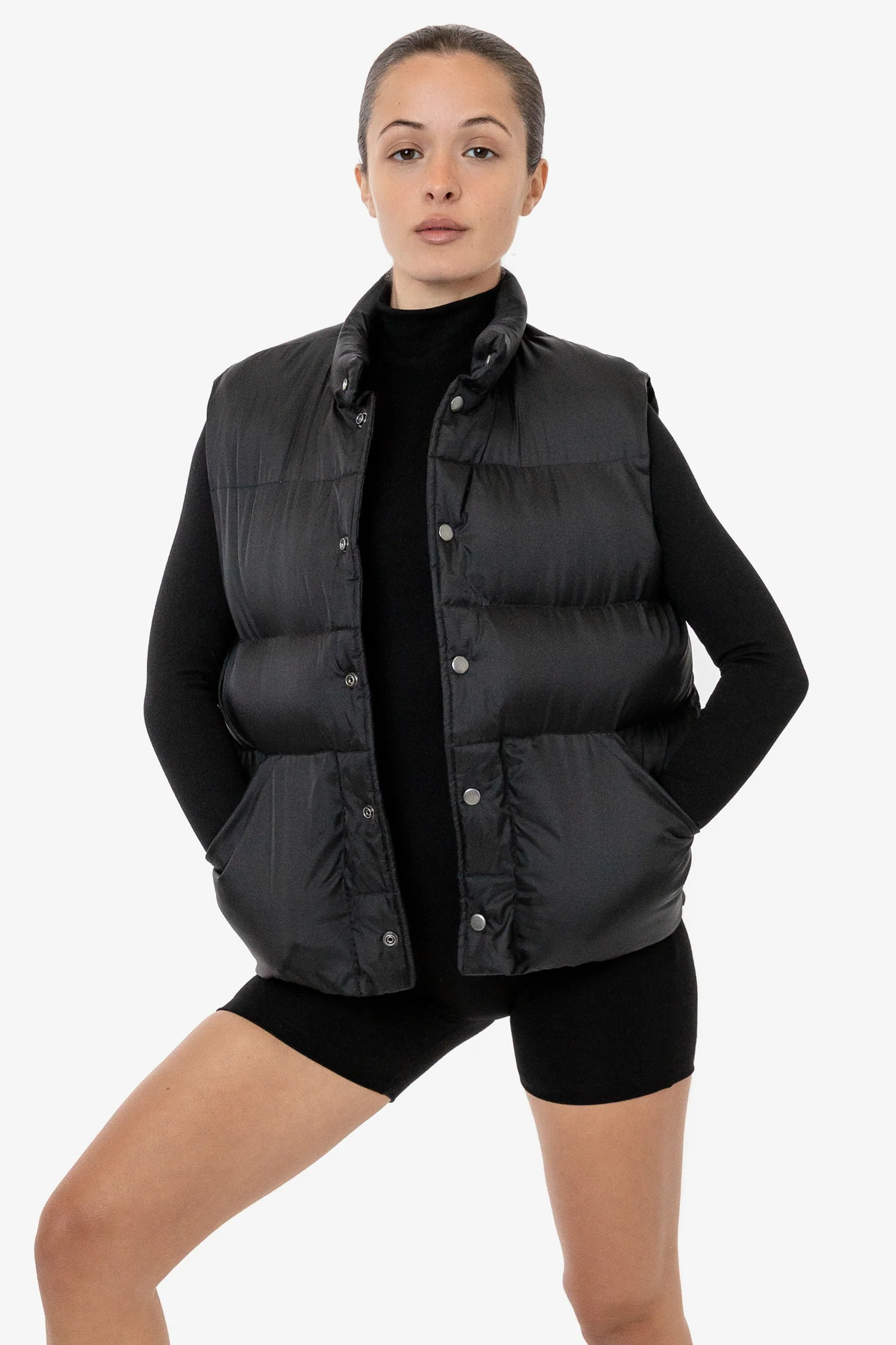 RNFP400 - Nylon Puffer Vest - Image 2