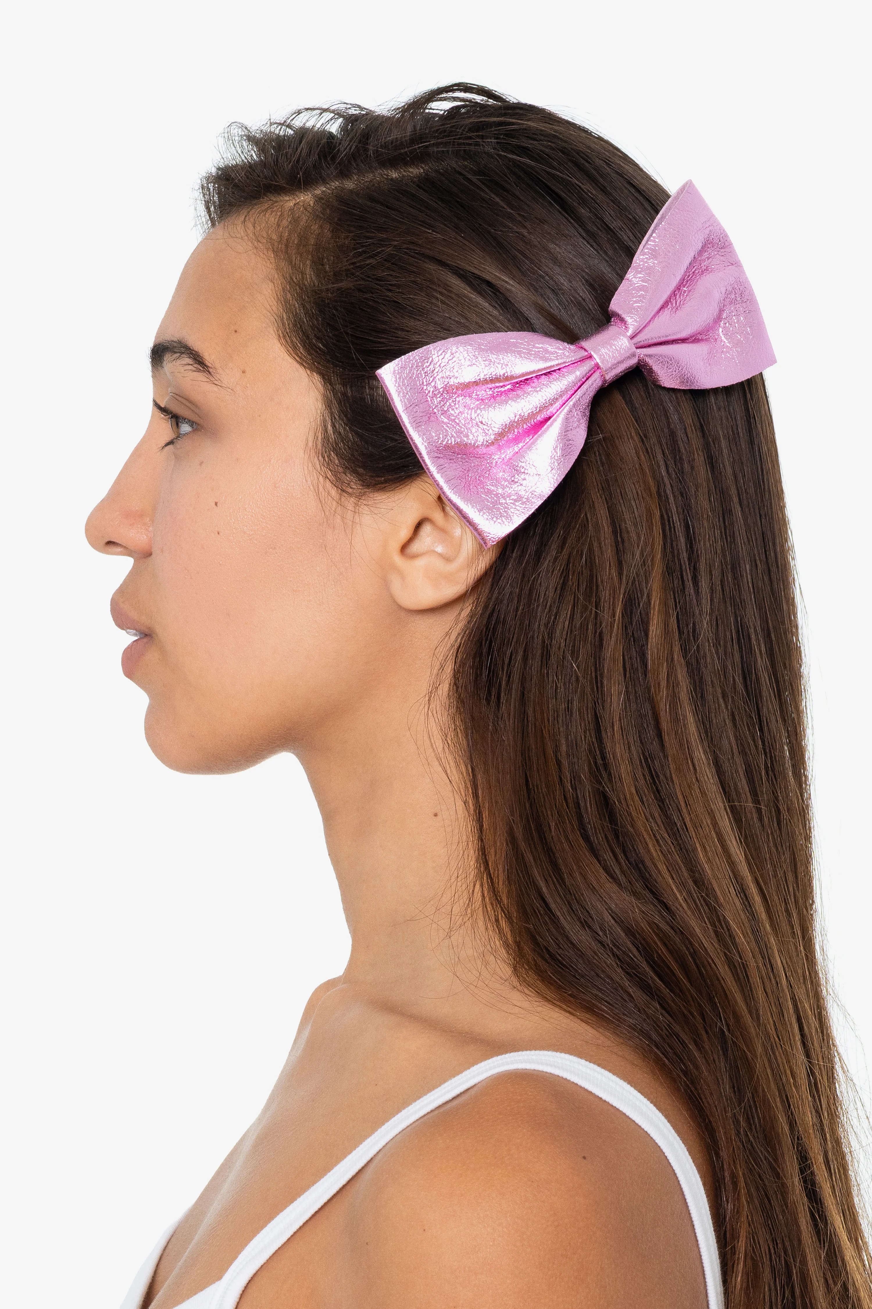 RSALH509 - Classic Leather Bow Clip - Image 13