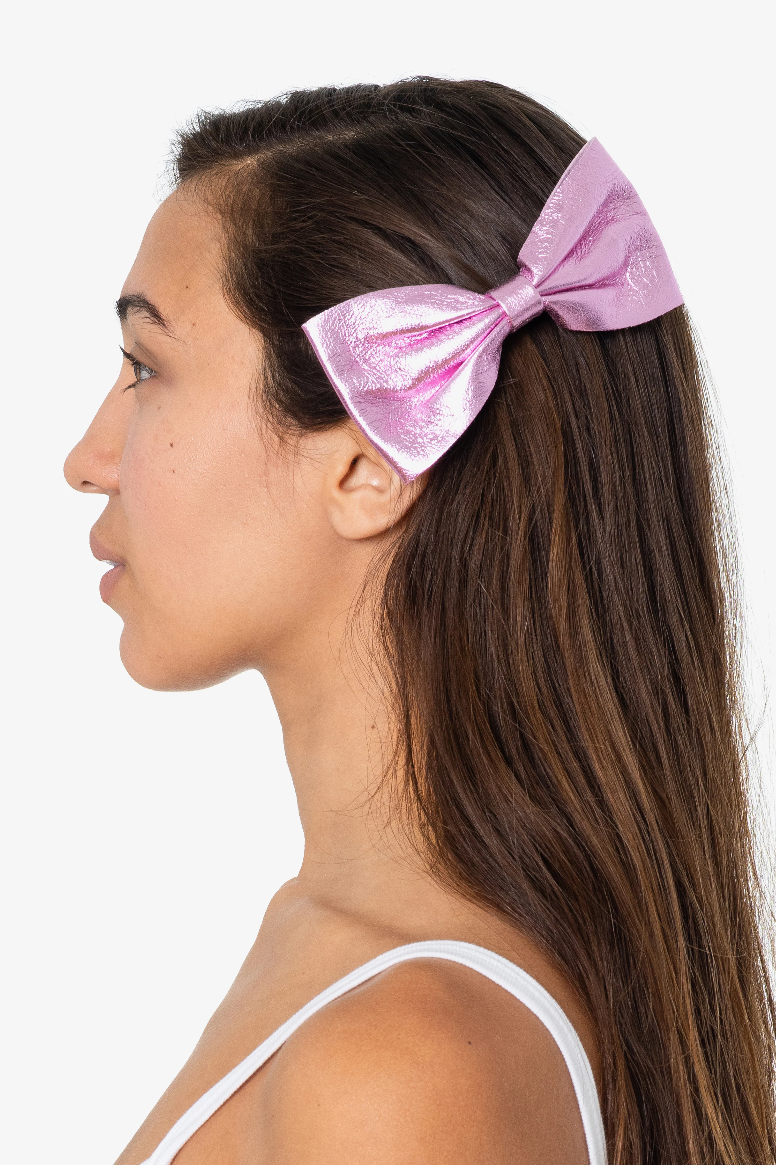 RSALH509 - Classic Leather Bow Clip - Image 14