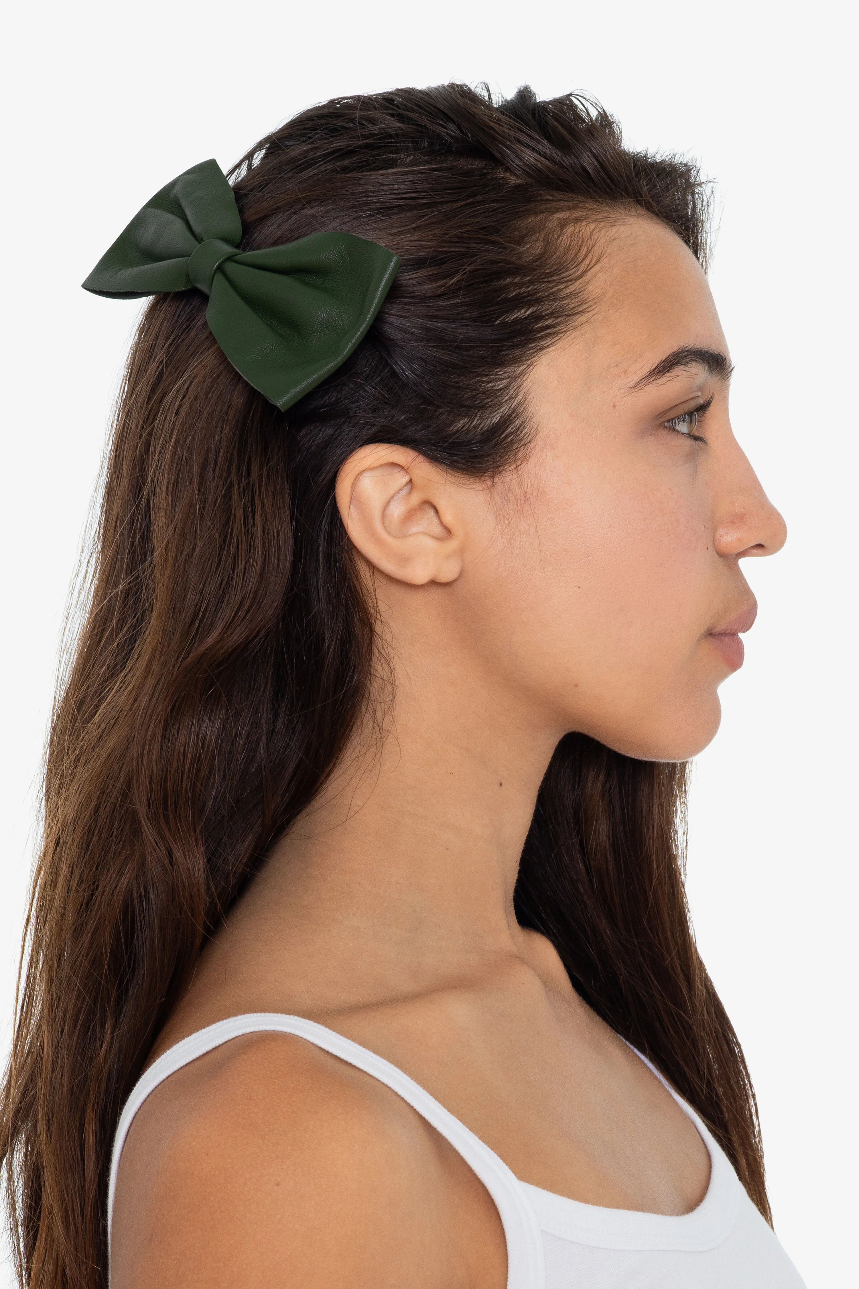 RSALH509 - Classic Leather Bow Clip - Image 17