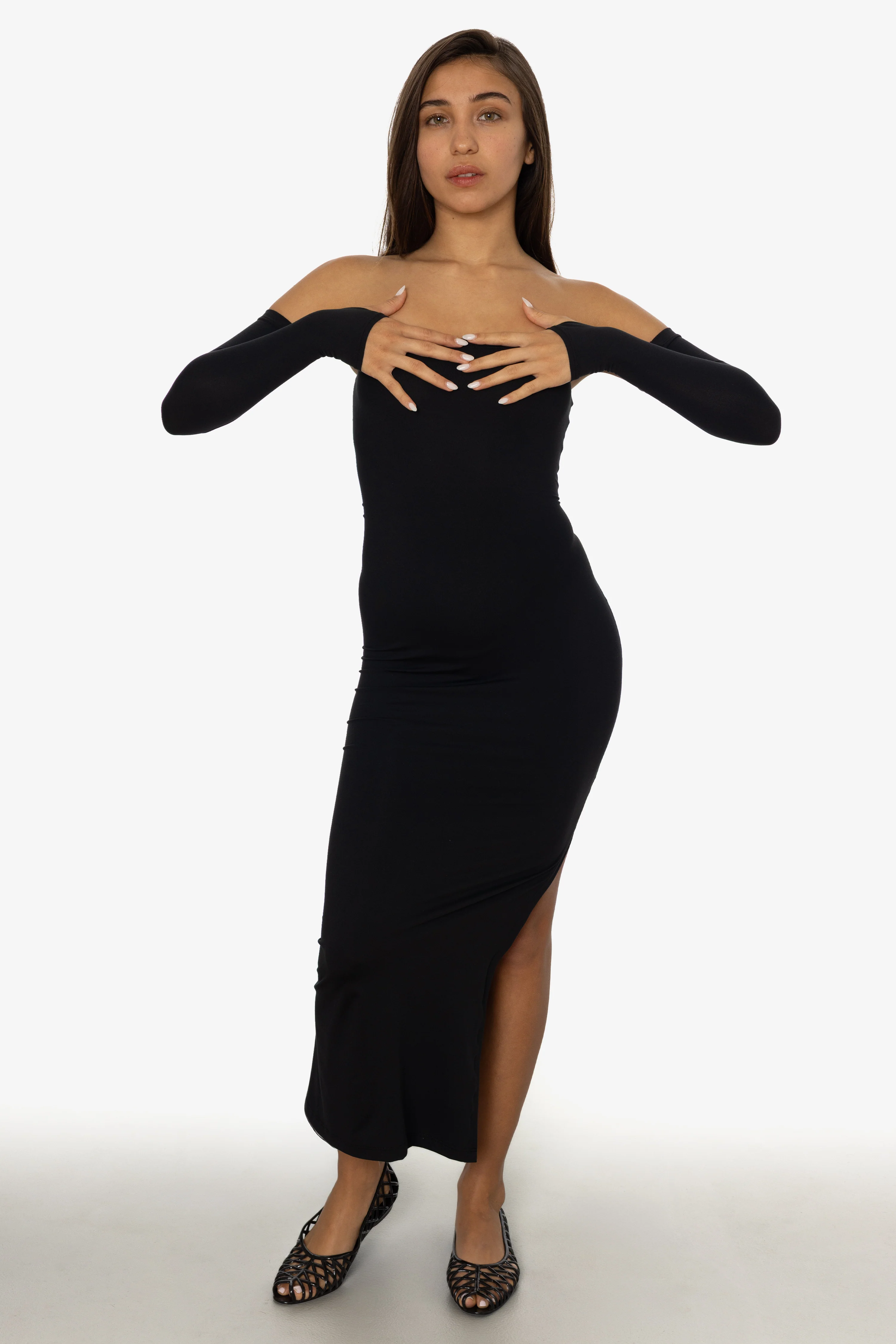 RSNJ100 - UPF40 Performance Jersey Maxi Tube Dress - Image 28