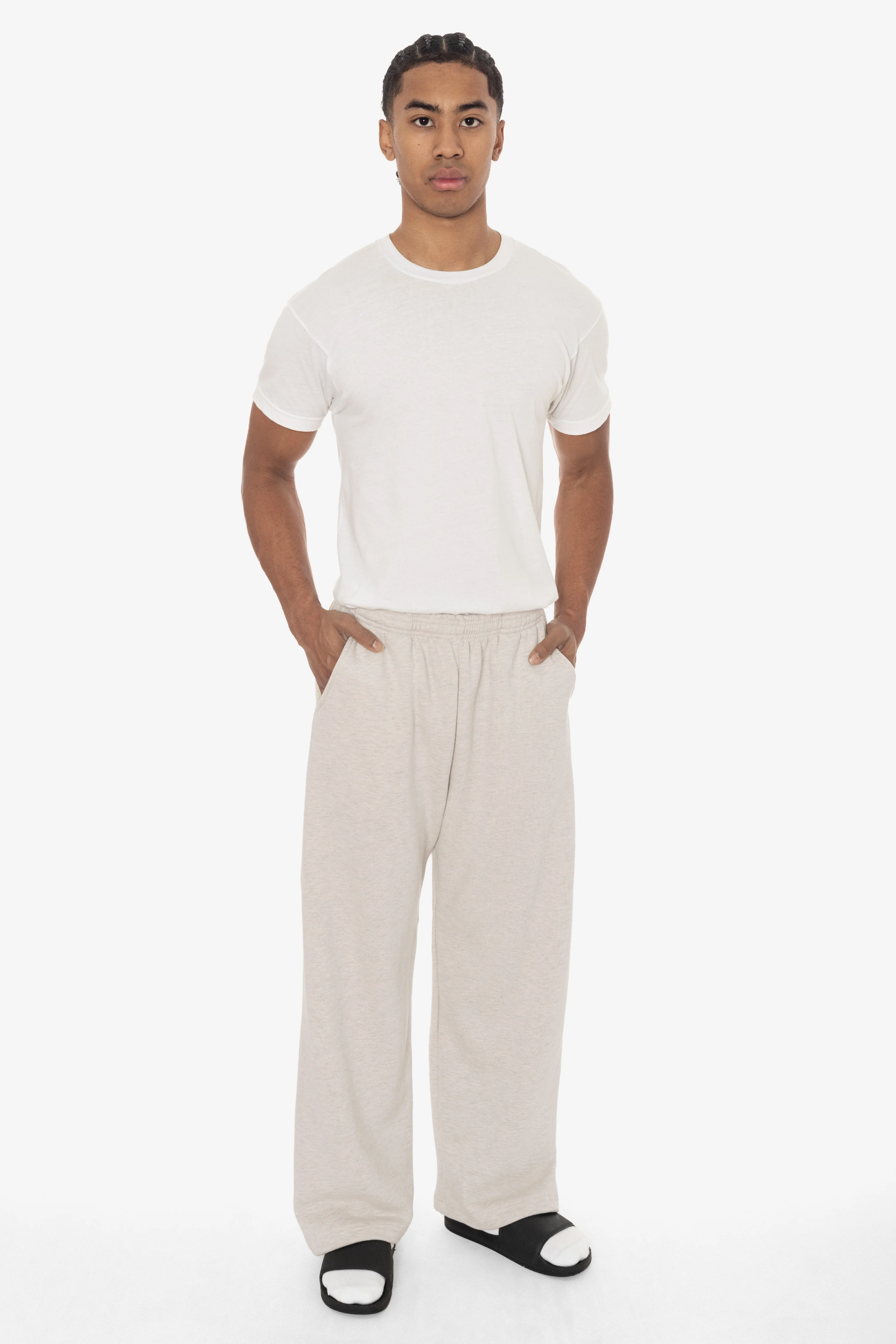 SF1045 - 12 oz Scour Fleece Open Bottom Sweatpants - Image 15