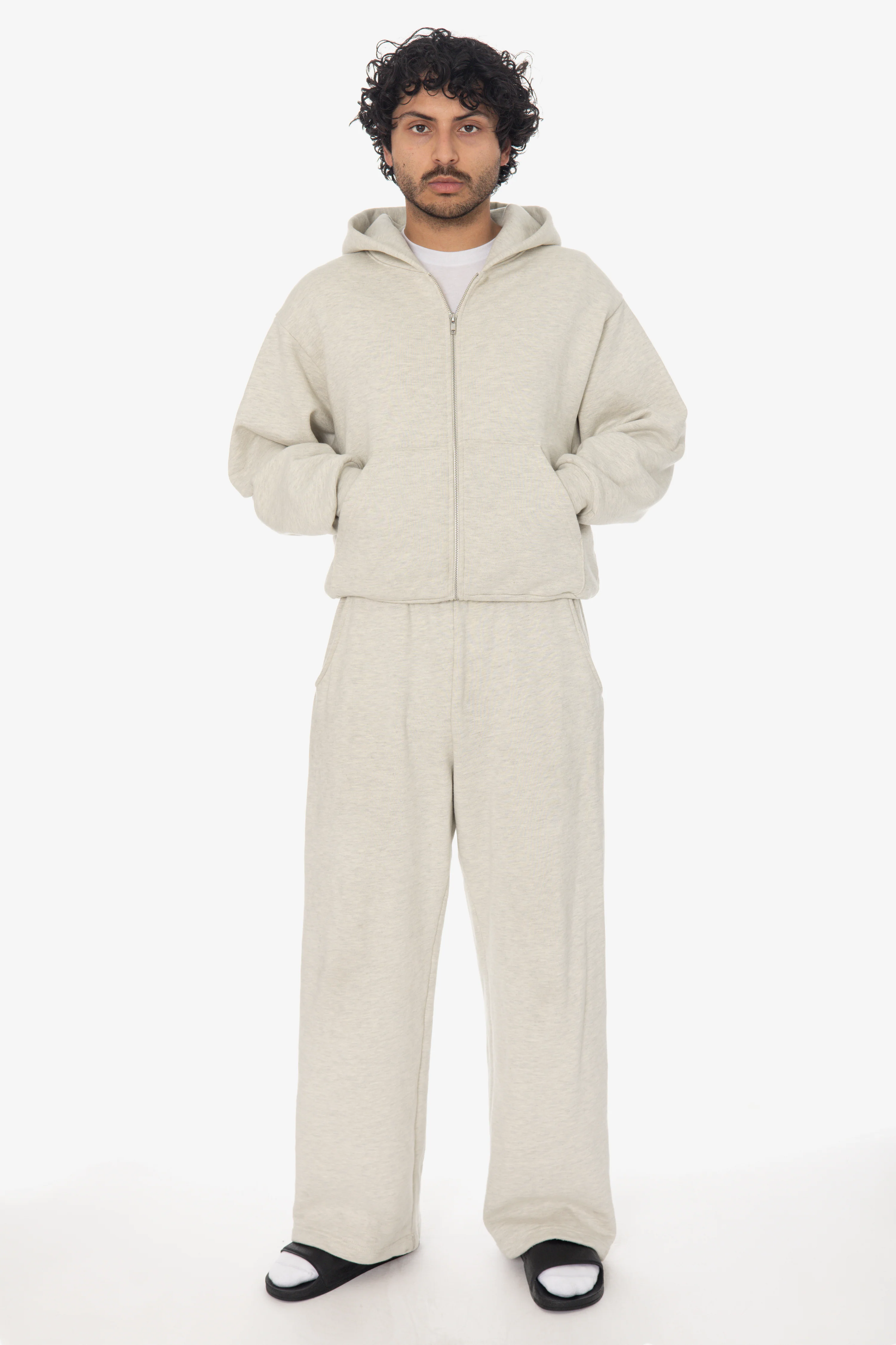 SF1045 - 12 oz Scour Fleece Open Bottom Sweatpants - Image 17