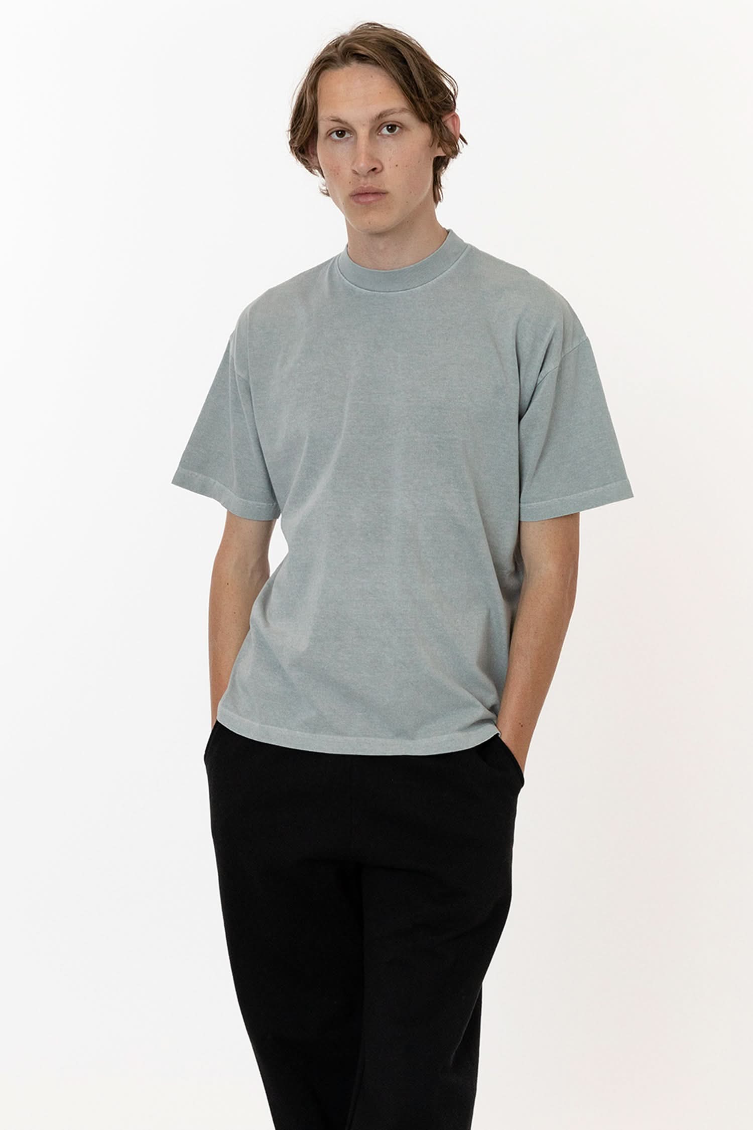 The 1801 - 6.5oz Garment Dye Crew Neck T-Shirt - Image 80