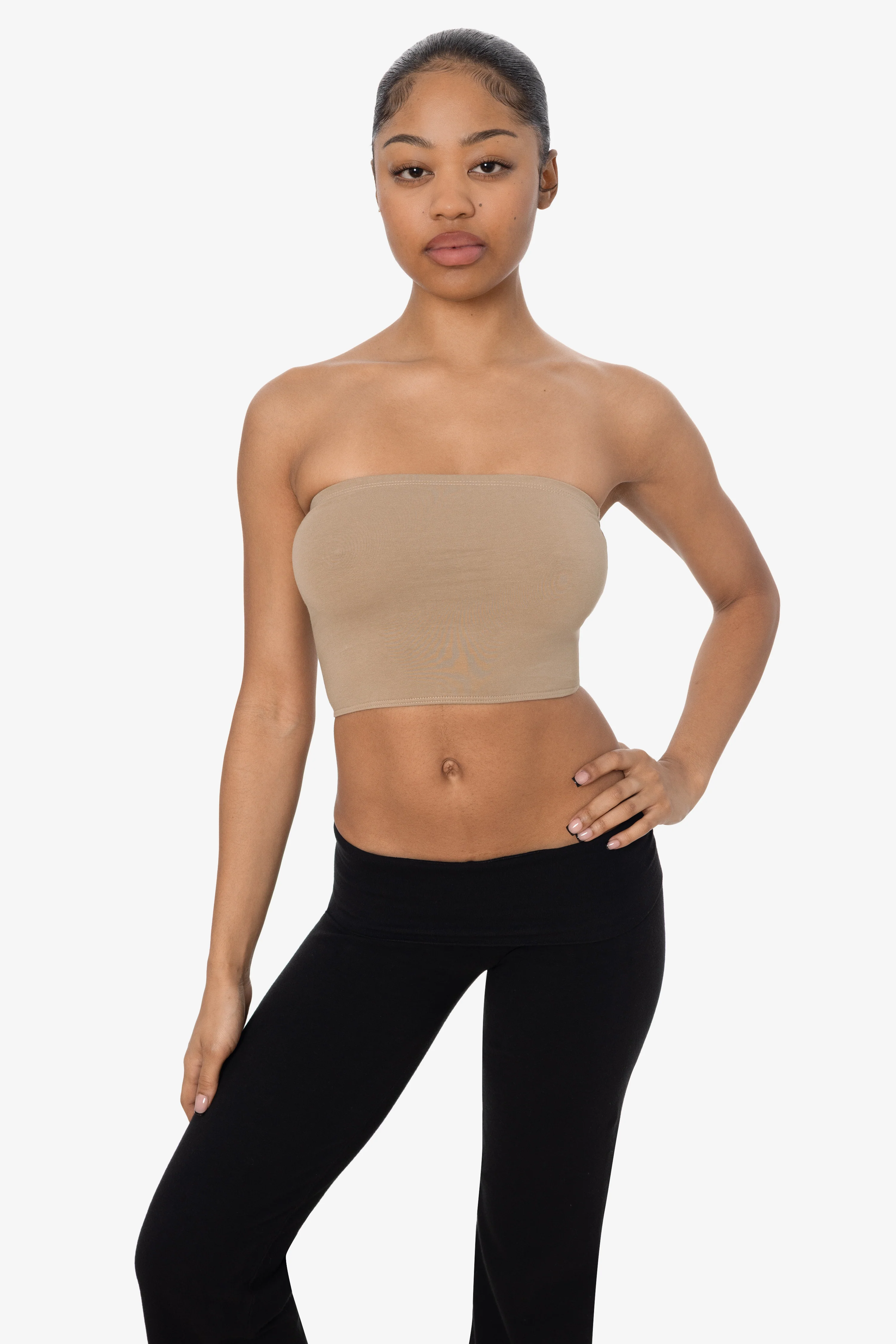 8393 - Cotton Spandex Tube Top - Image 2
