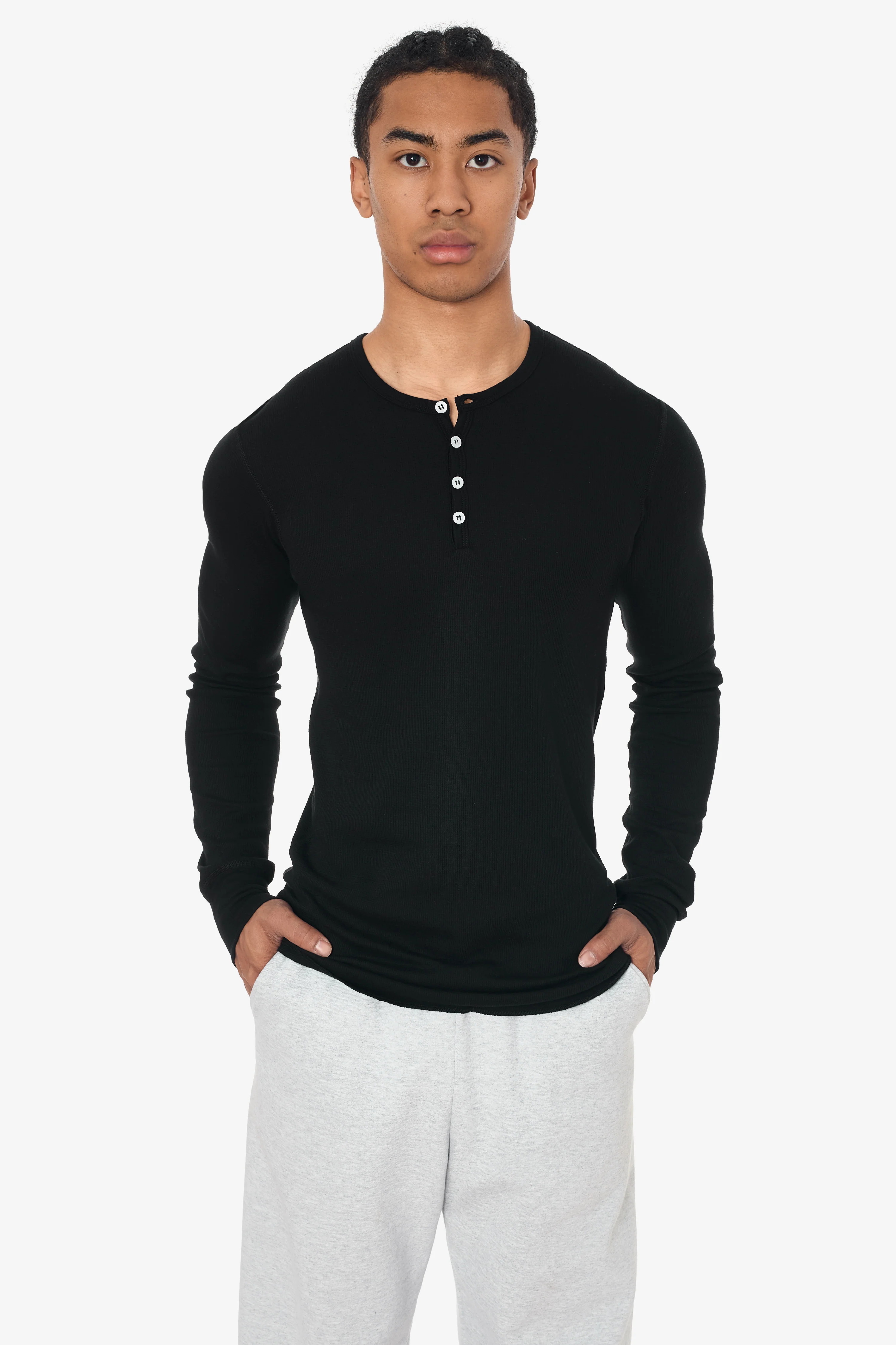 TX458GD - Long Sleeve Heavy Thermal Heritage Henley - Image 22