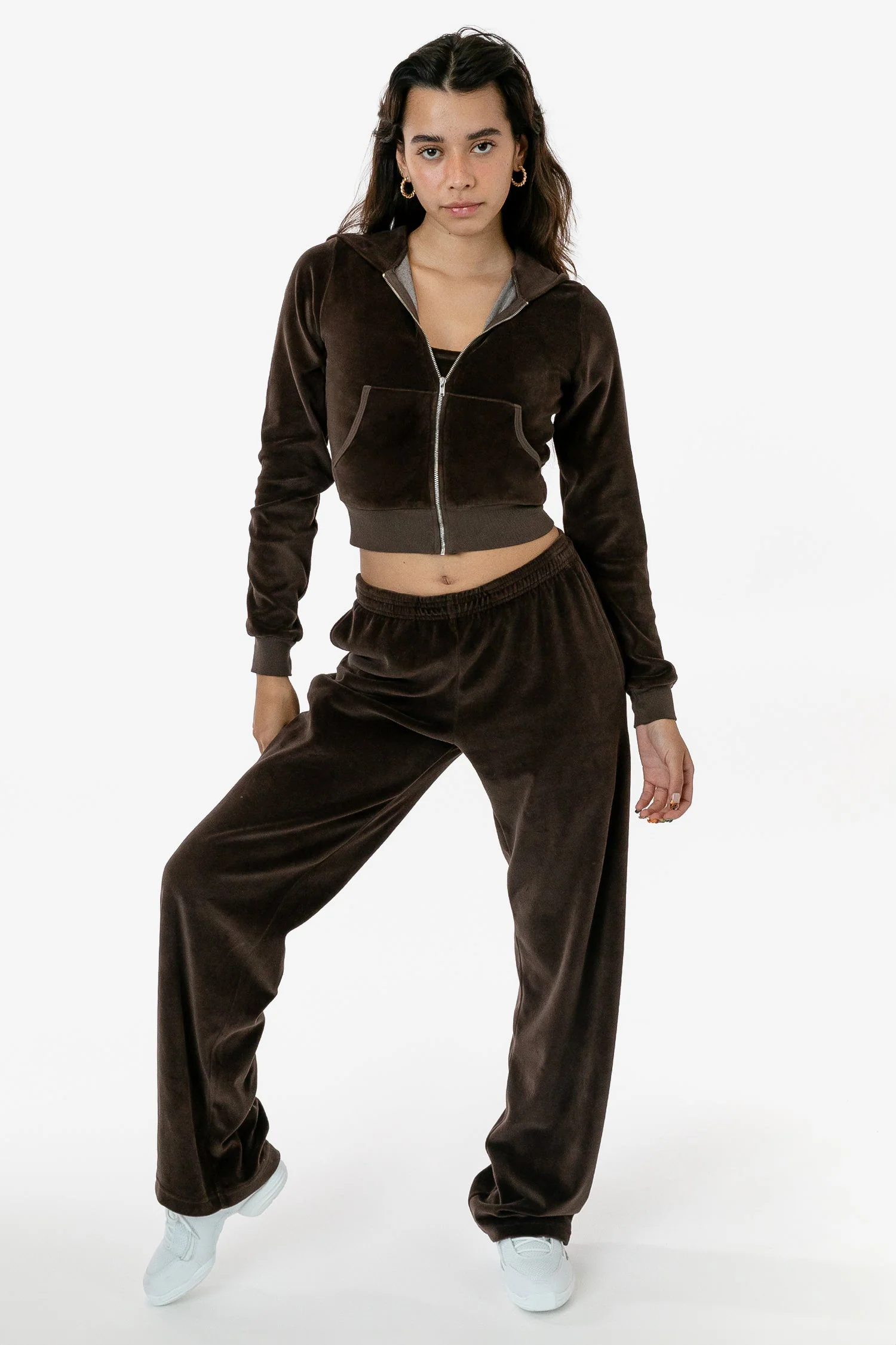 VLR315GD - Garment Dye Velour Lounge Pant - Image 3